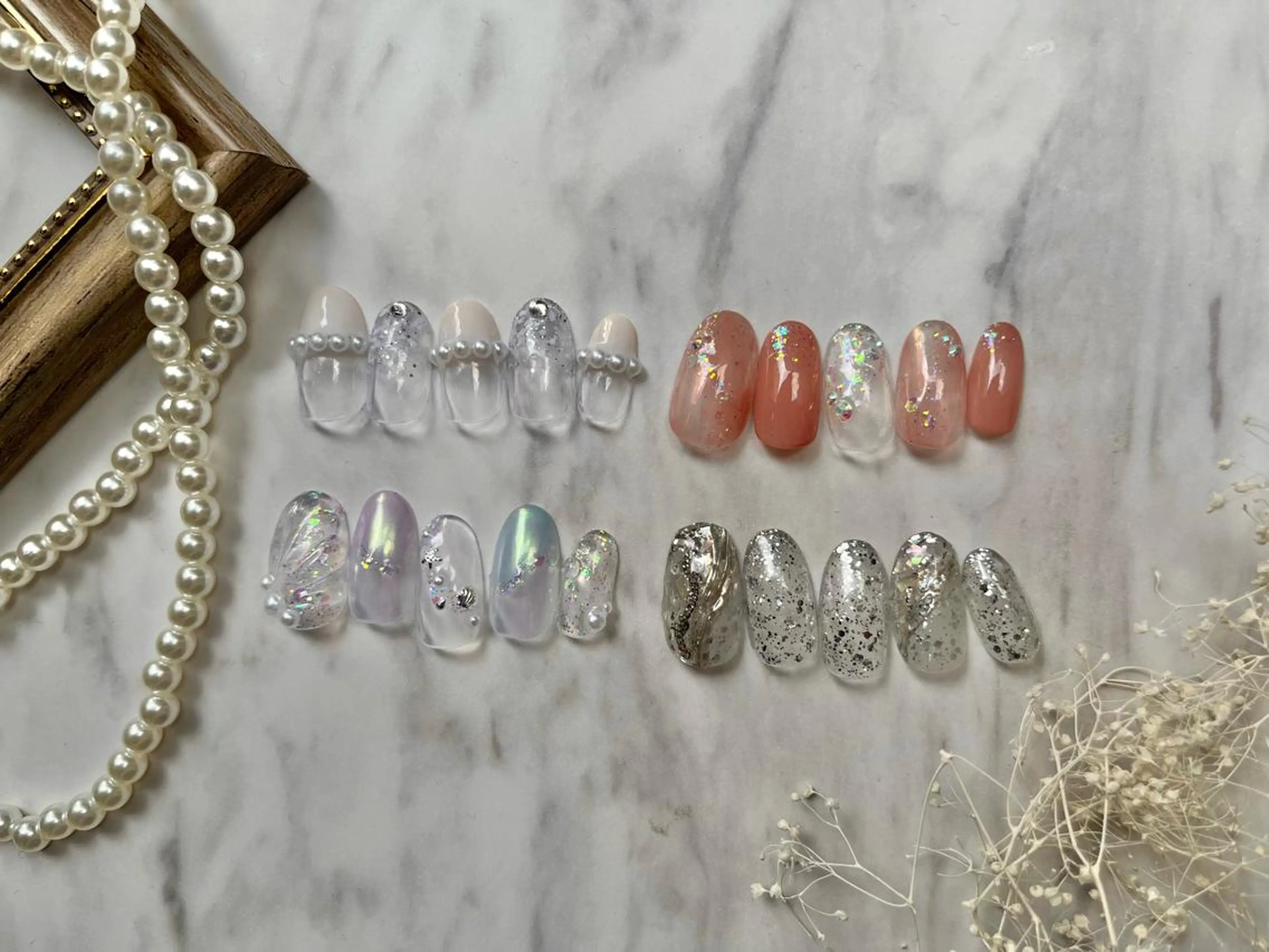 ネイル ハンドネイル プティリボン 武蔵小金井店のネイルデザイン