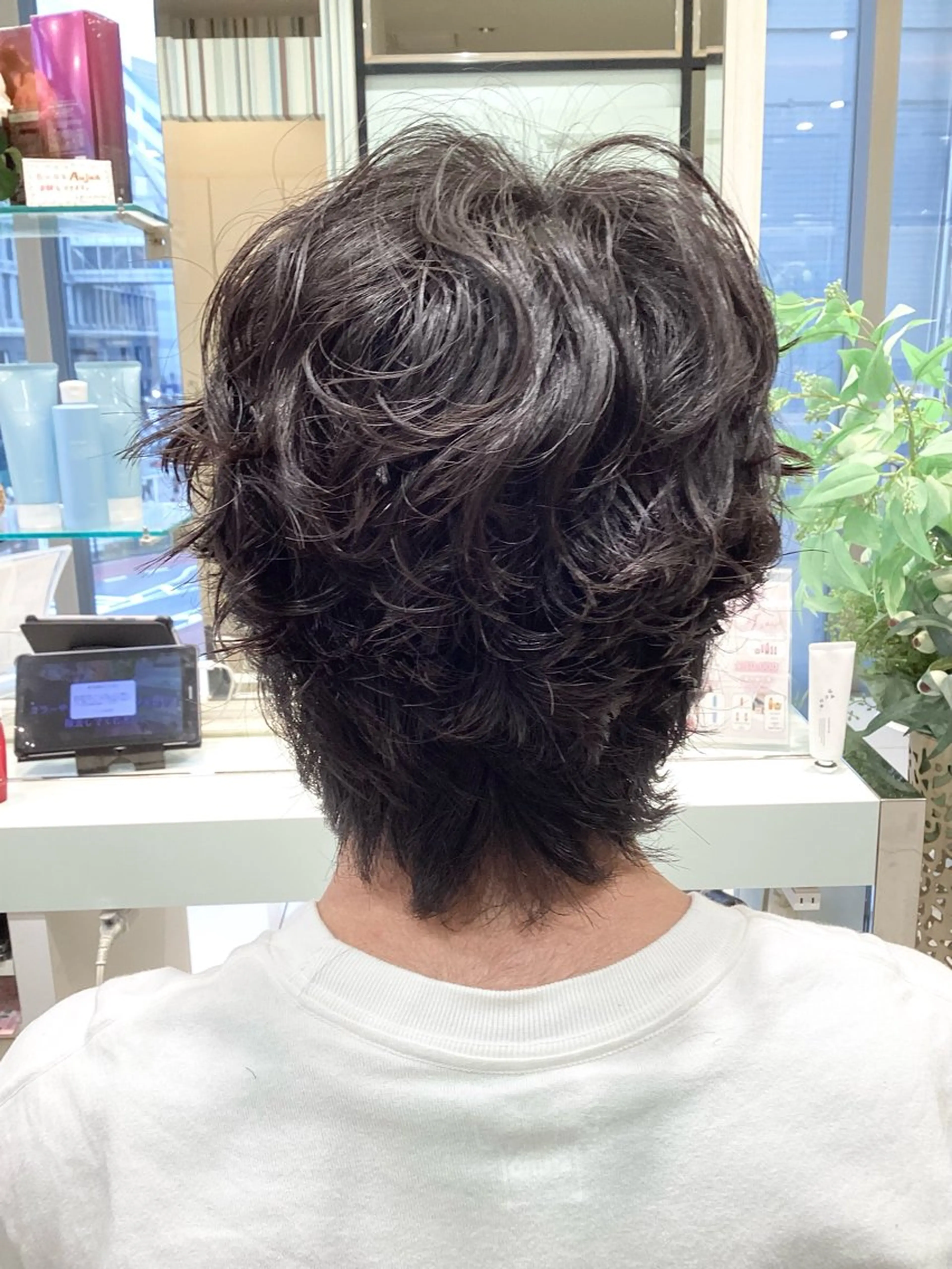 パーマ メンズ 【𝐀𝐬𝐡-池袋 】ひな 🎀💭のヘアスタイル