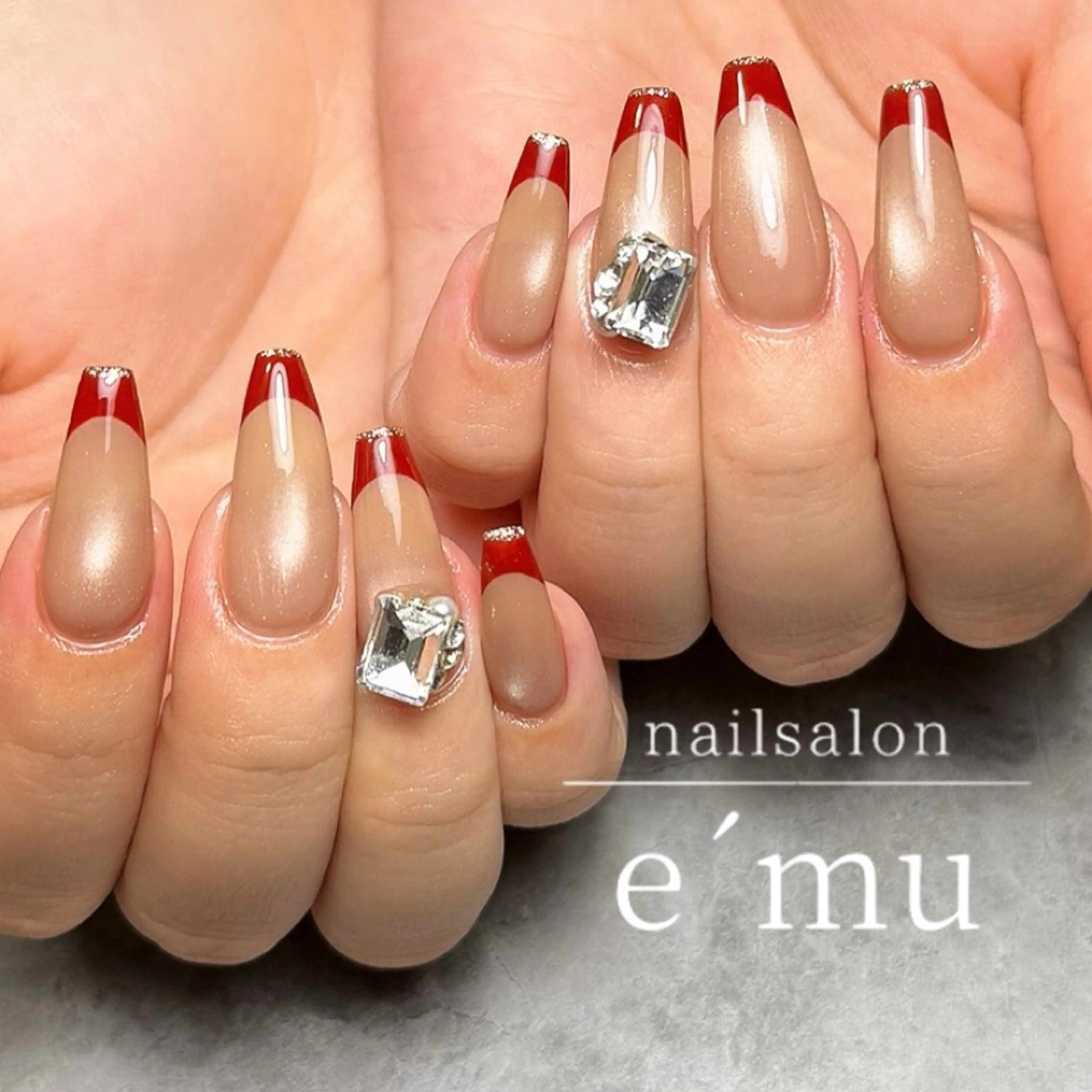 ネイル ハンドネイル nailsalon e´muのネイルデザイン