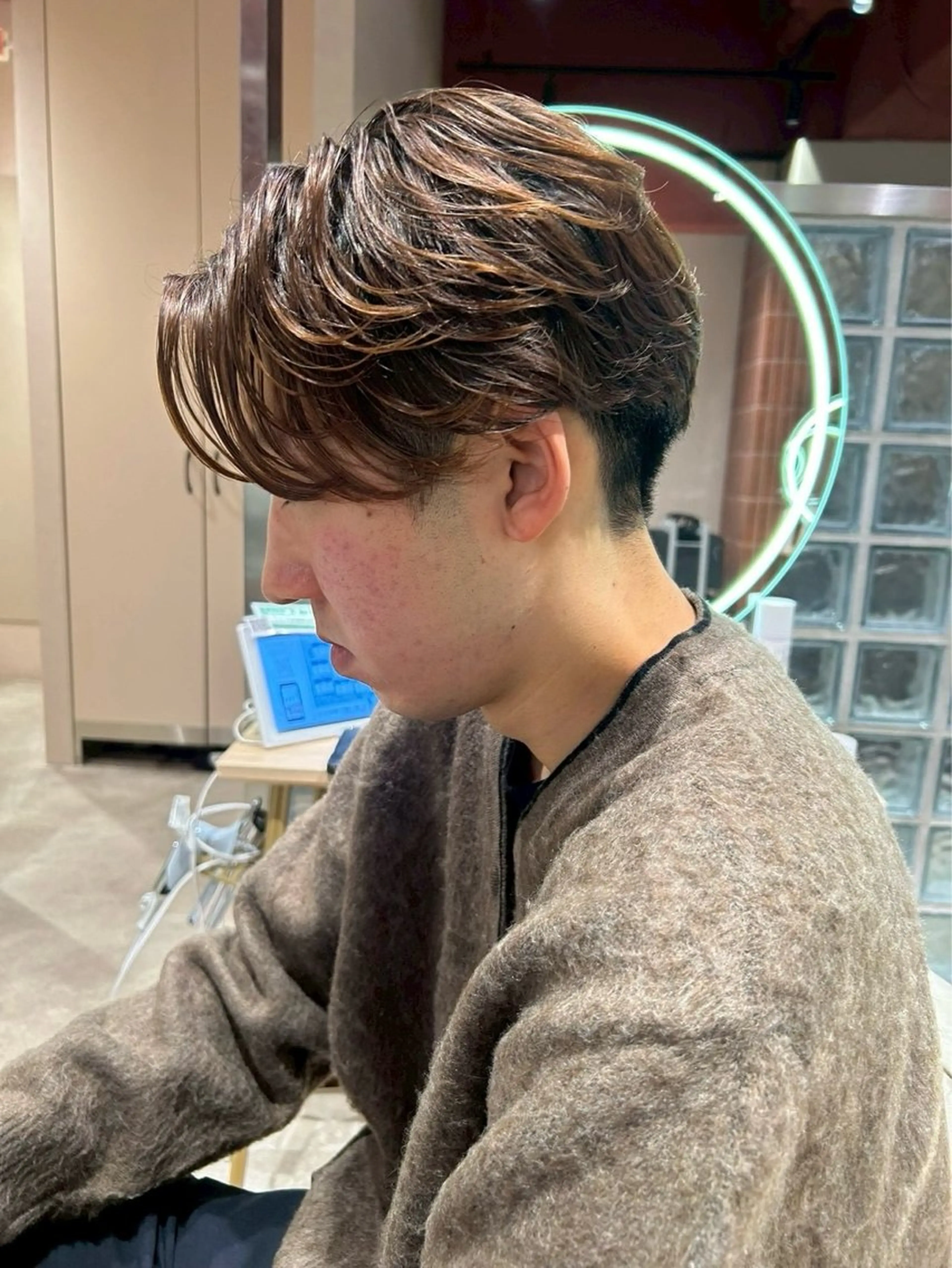【U24】メンズカラー🙎‍♂️ダブルカラー（ブリーチ無し）💎の写真