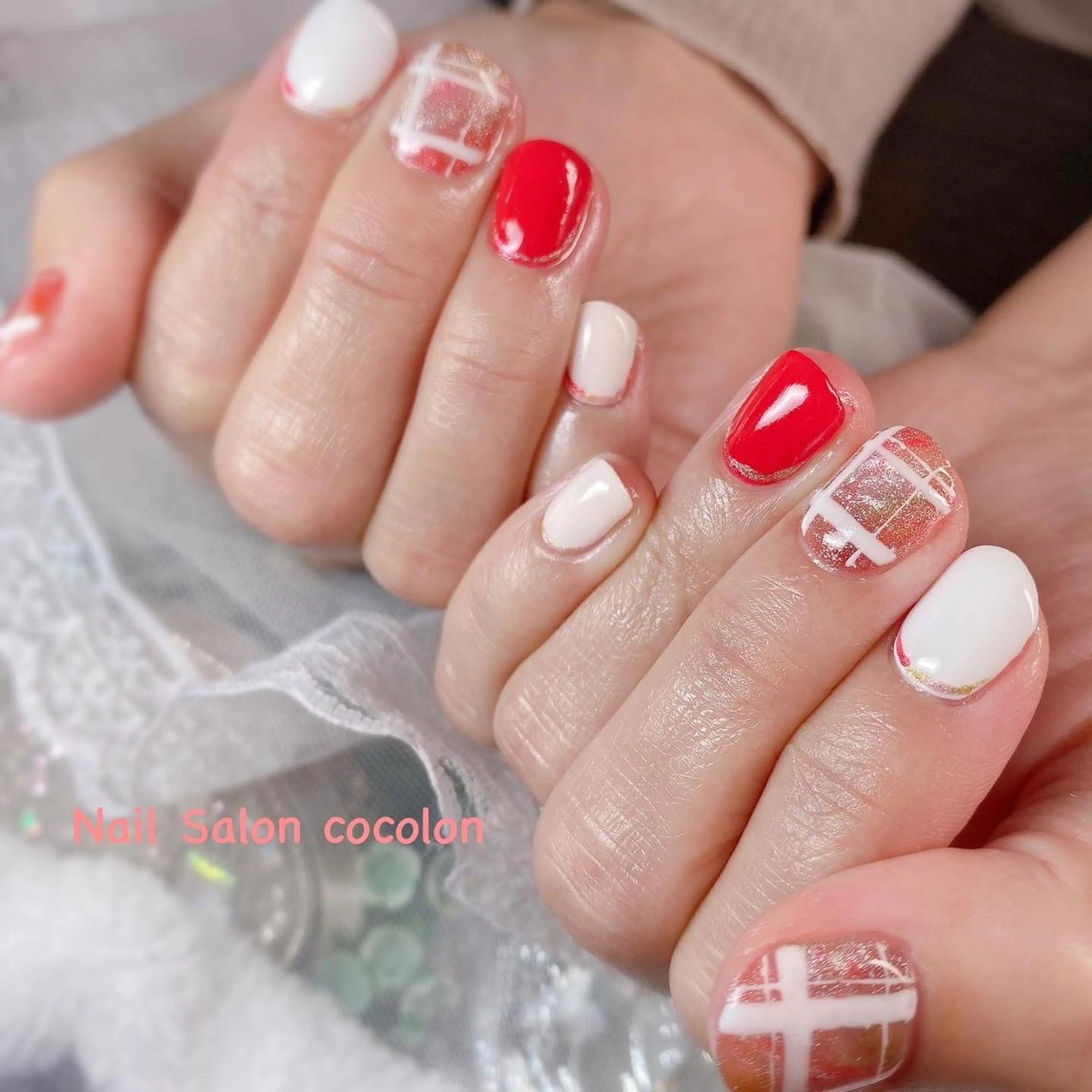 ネイル アートネイル ハンドネイル 柴崎 美幸のネイルデザイン