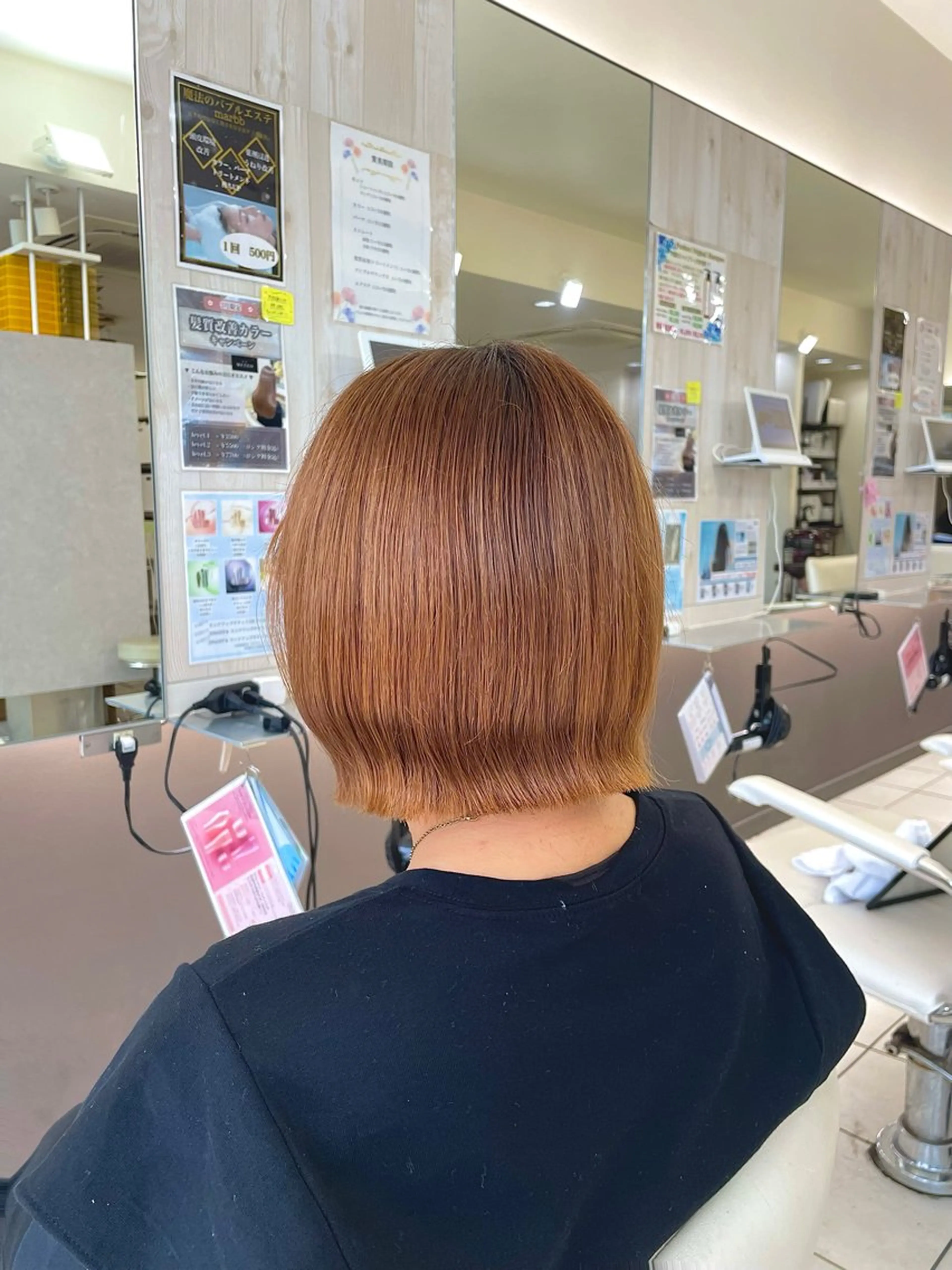 ミディアム カット ダブルカラー/艶髪 🪽minoriのヘアスタイル