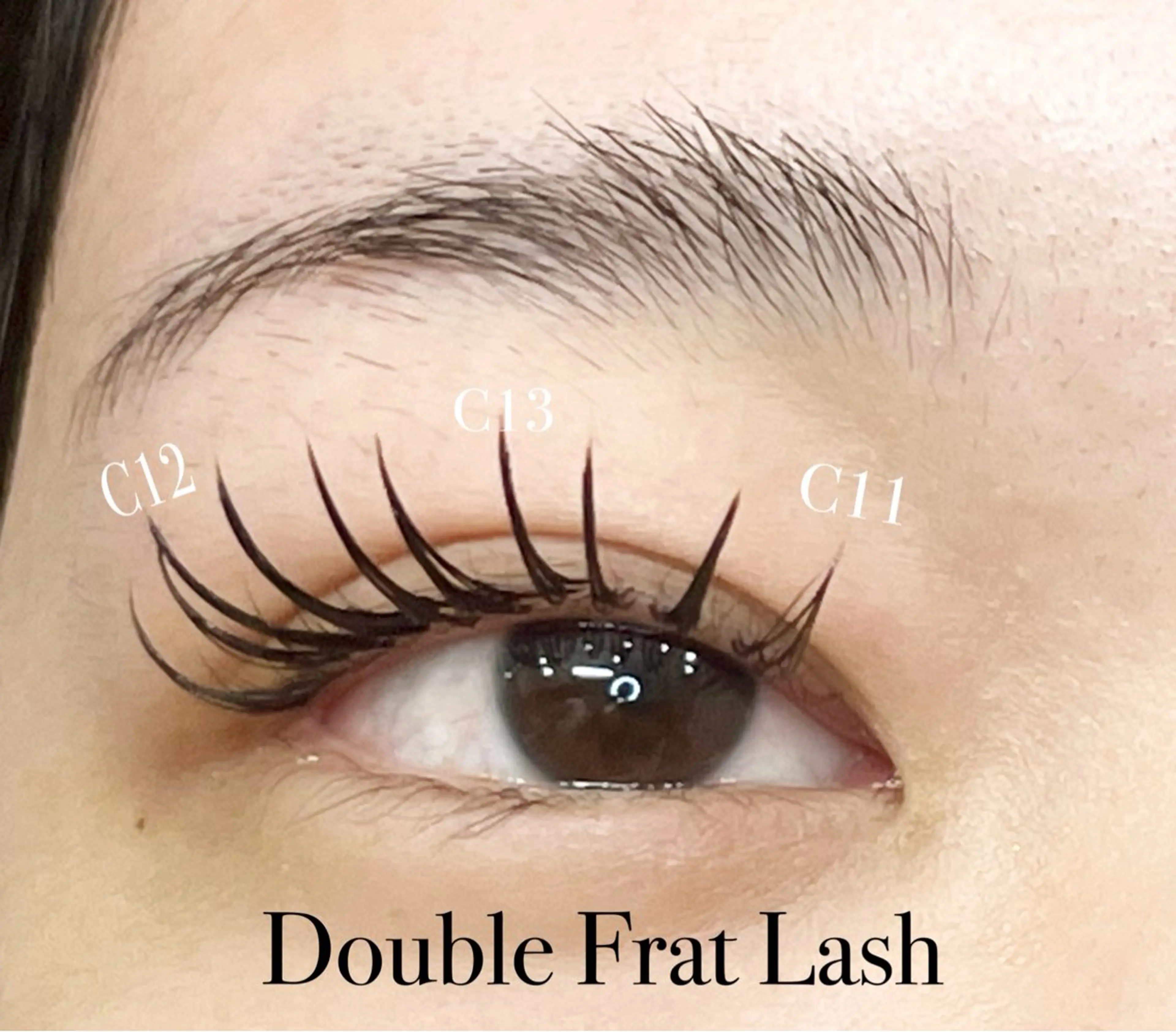 マツエク・マツパ EVER  EYES 難波のマツエク・マツパデザイン