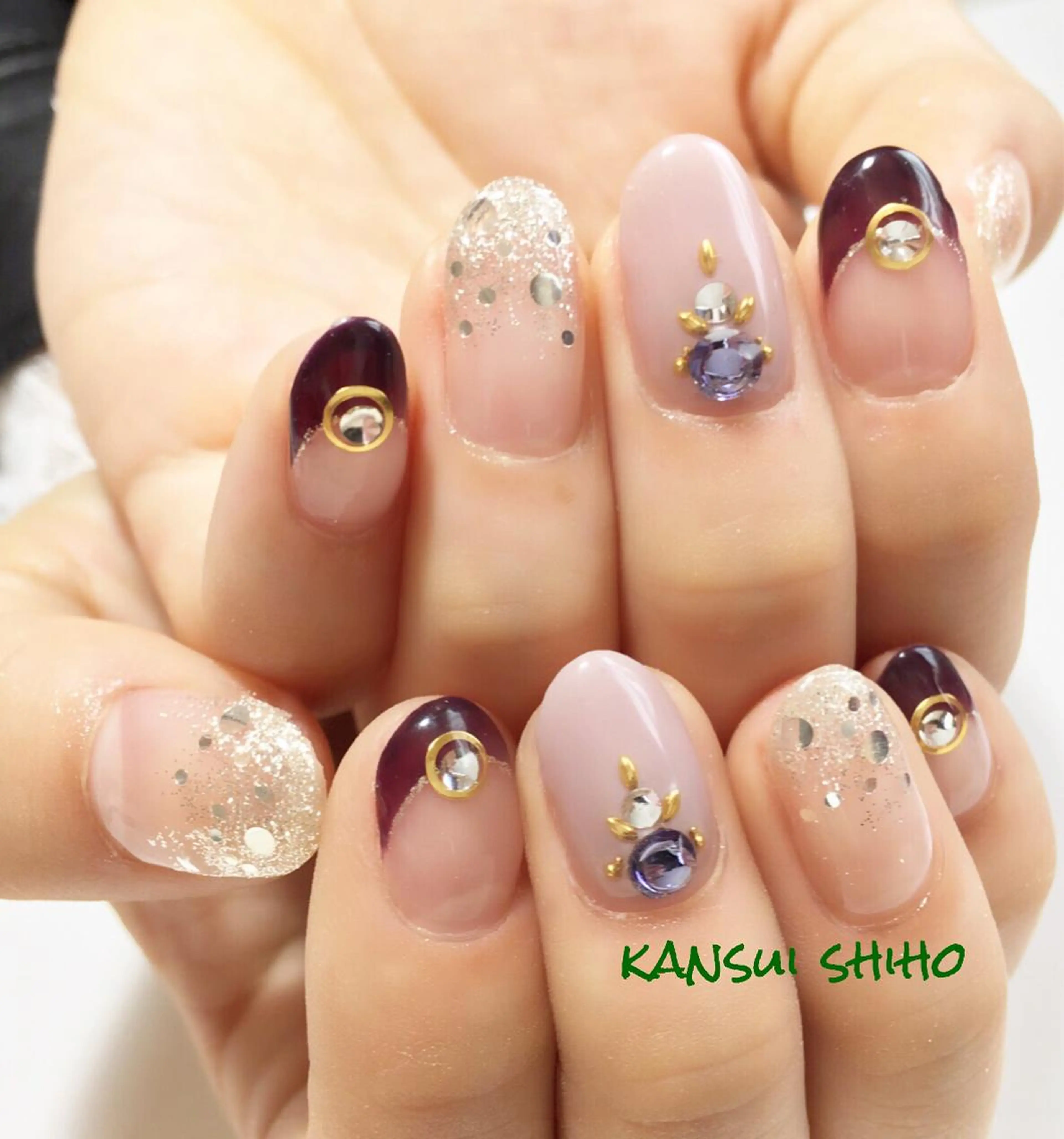 ネイル Elio 国泰寺のネイルデザイン
