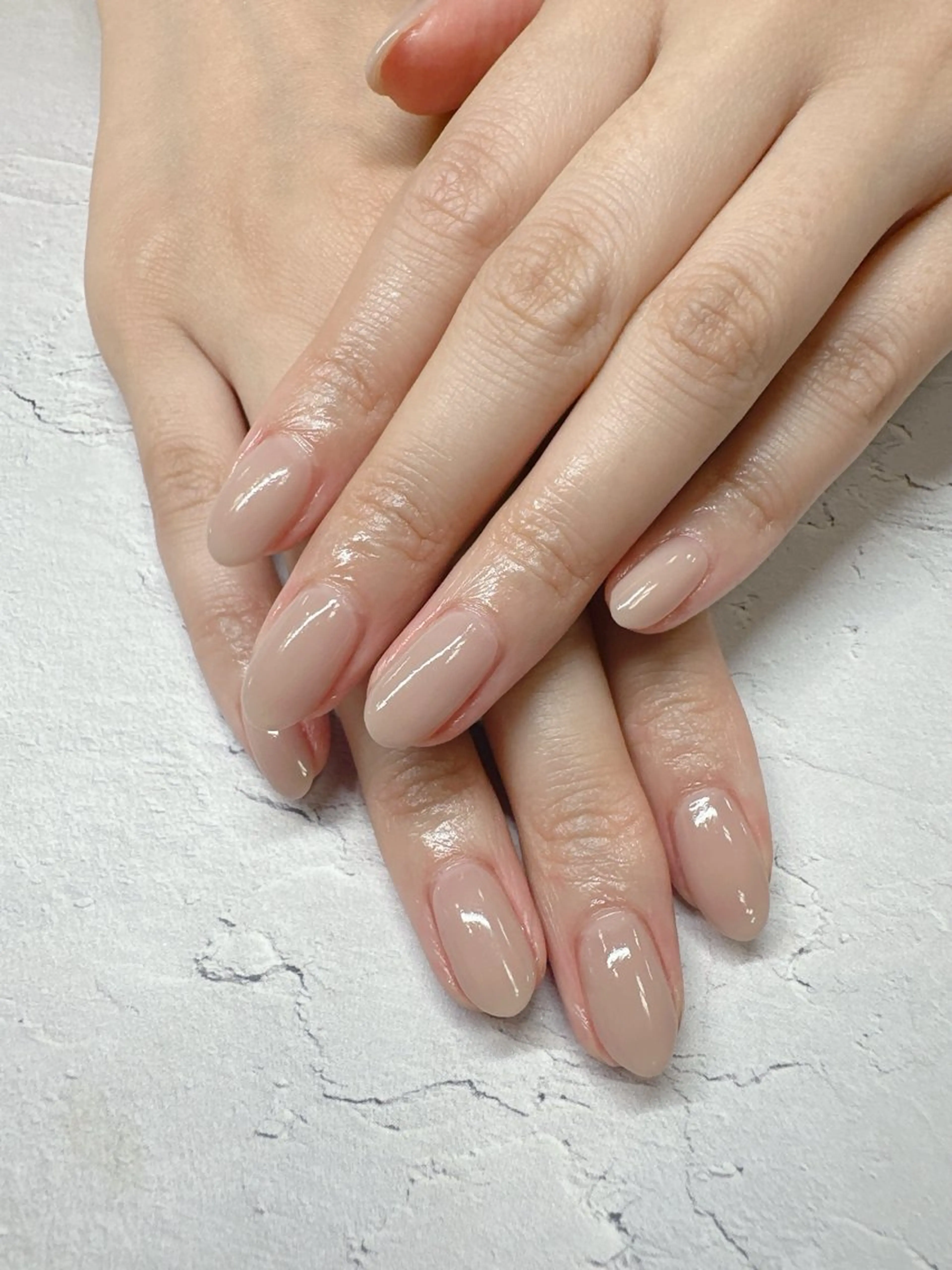 ネイル ワンカラーネイル ハンドネイル nailist SATO【銀座】のネイルデザイン