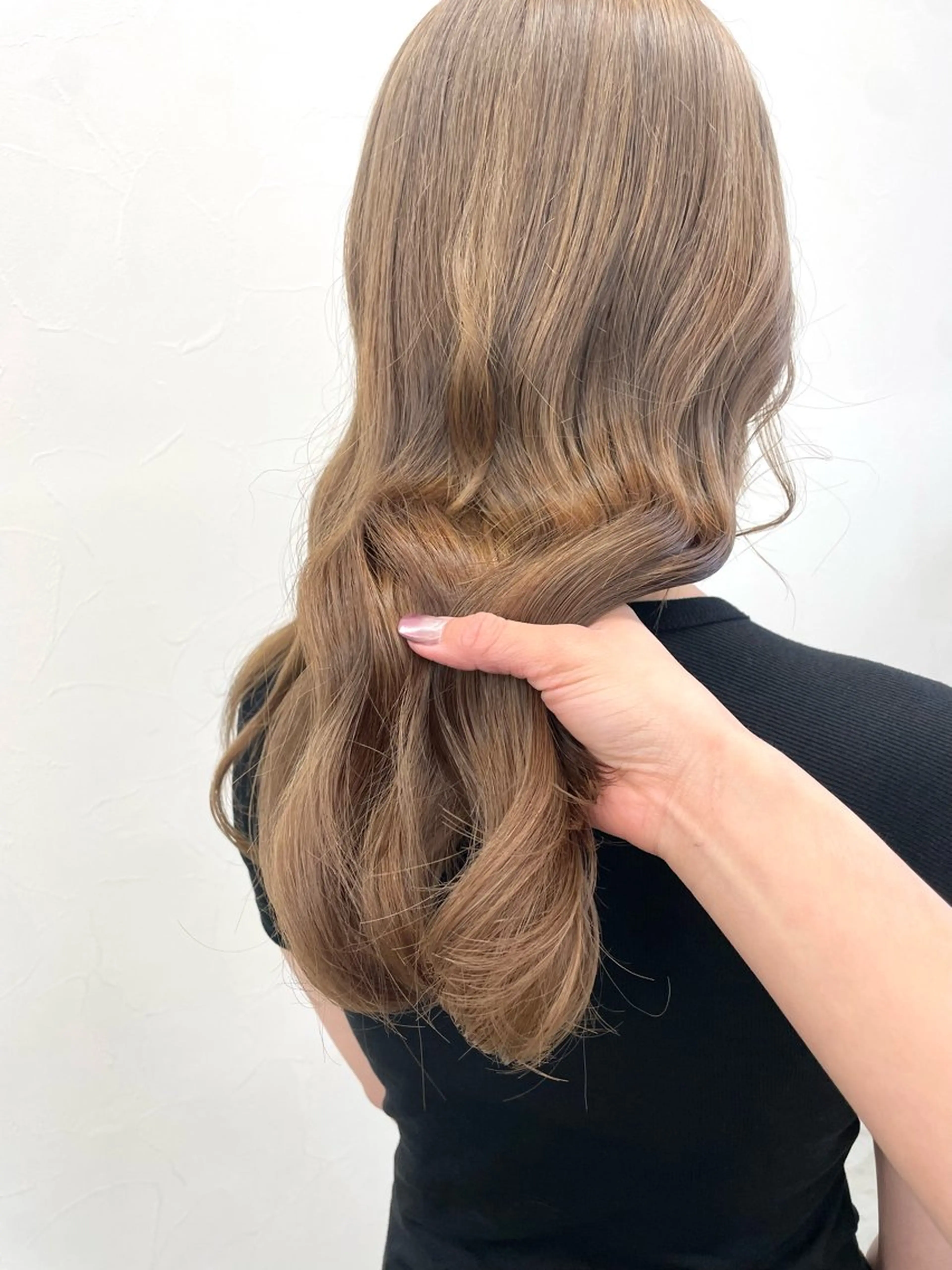ロング カラー エクステ/大人可愛い カラー🩷RINAのヘアスタイル