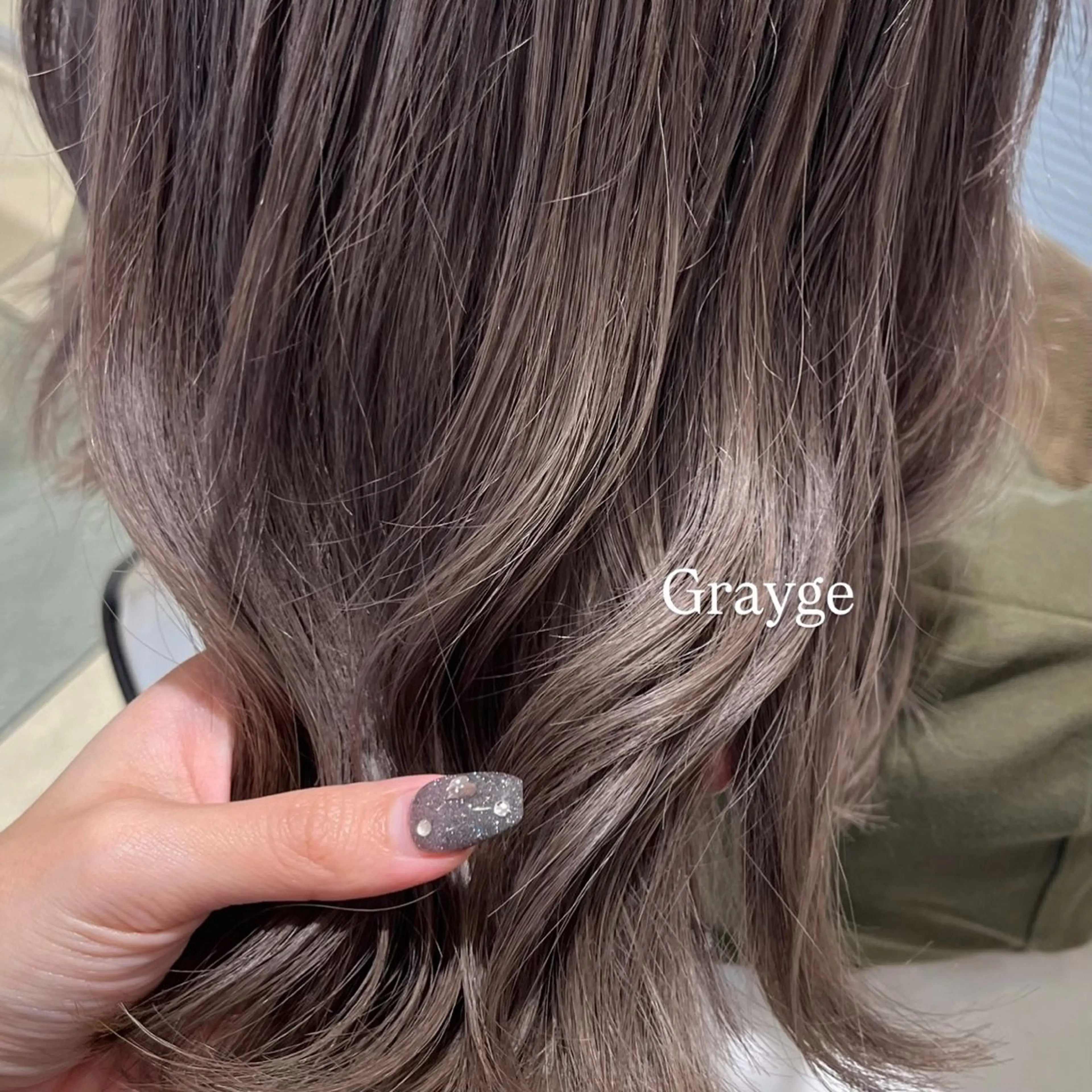 カラー 🌸奈那美🌸 韓国ヘア/透明感のヘアスタイル