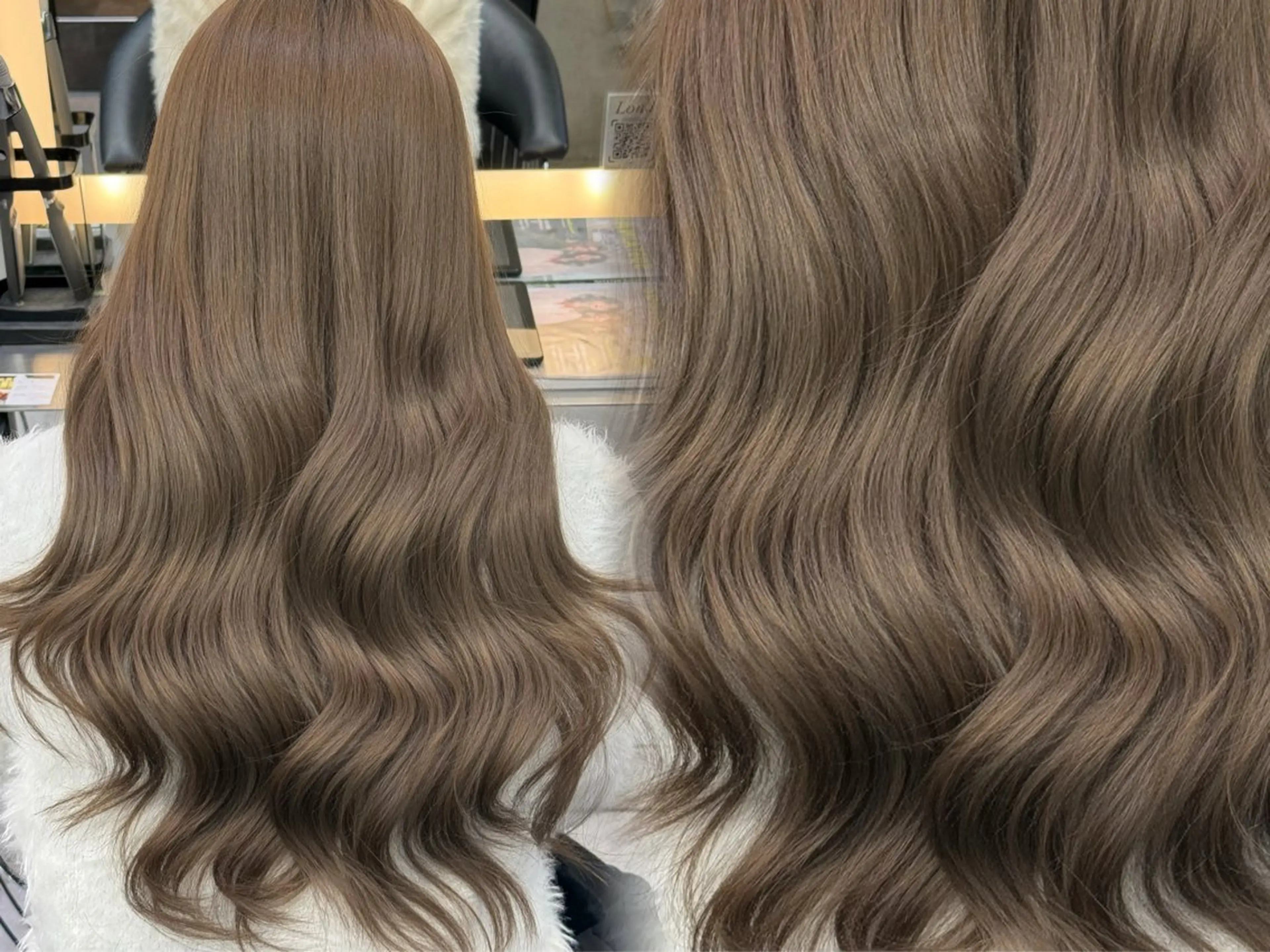 《🎀U24限定🎀》『明るくしたい方におすすめ💡』ブリーチなしWカラー＋カット＋超浸透超音波トリートメント🫧‪の写真