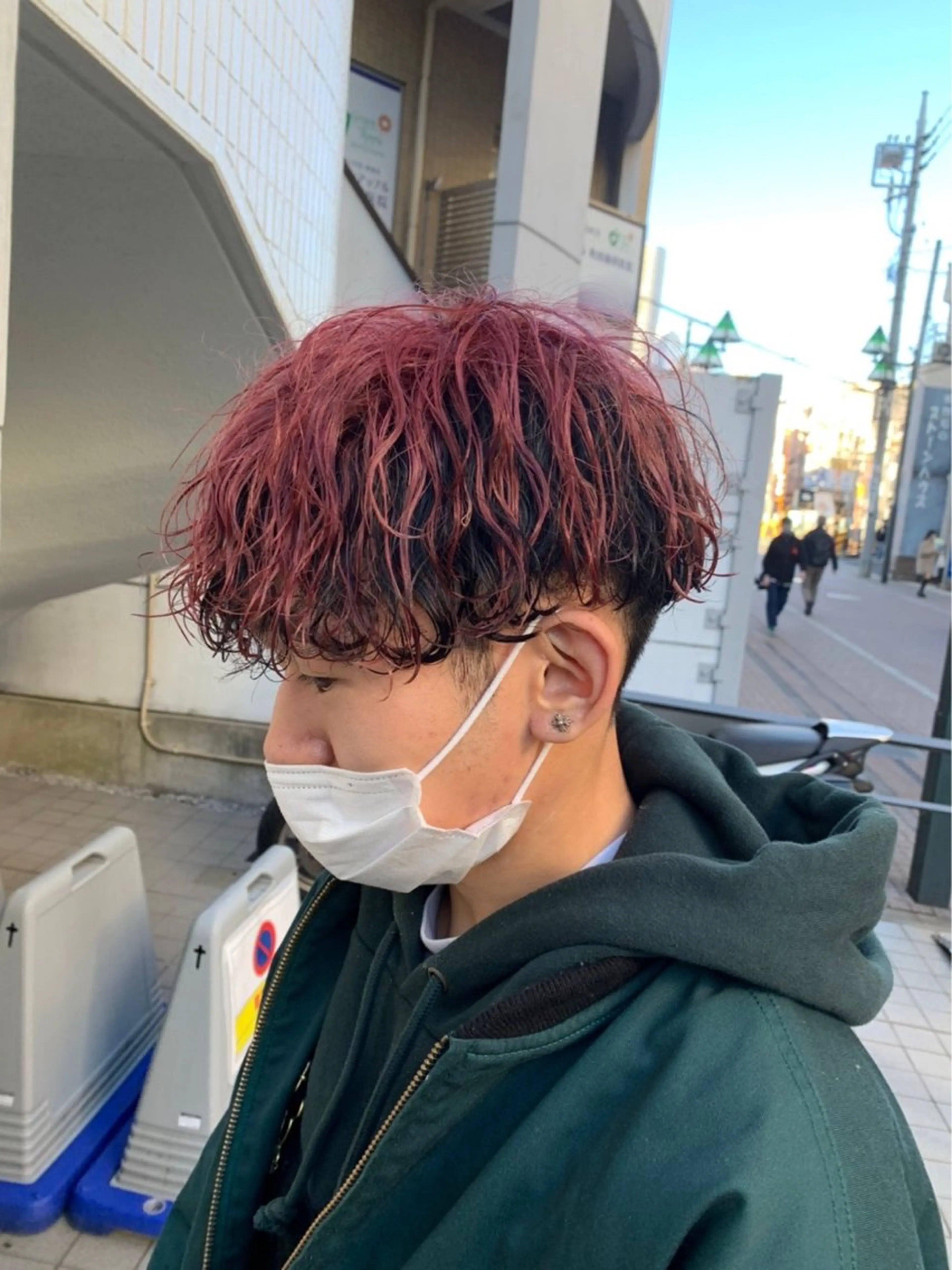 カラー パーマ メンズ カット パーマ パーマ支持率No.1 ❤️‍🔥安成弾のヘアスタイル