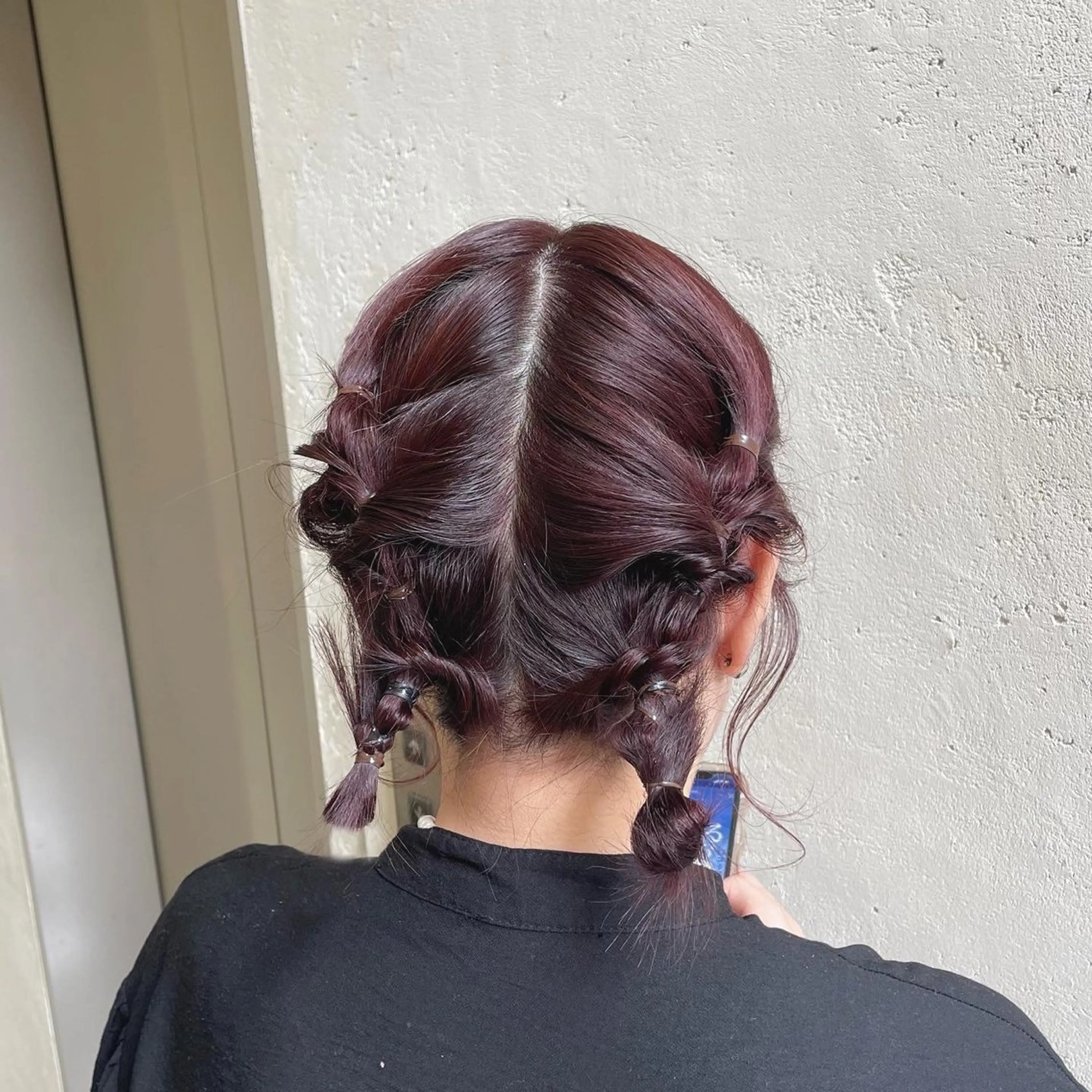 ヘアアレンジ 縮毛矯正ヘアアレンジ 🌸三輪知優🌸のヘアスタイル