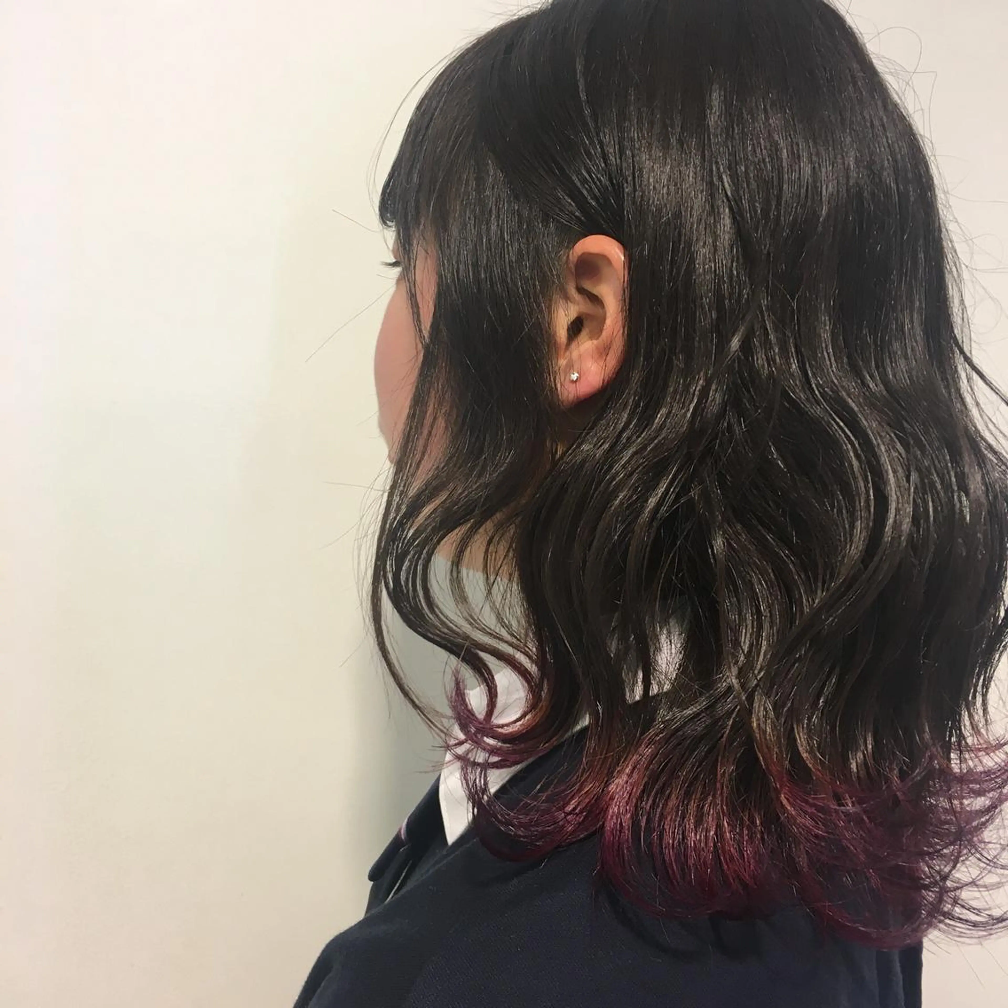 セミロング カラー 🪽似合わせカラー RENA.🪽🩶のヘアスタイル