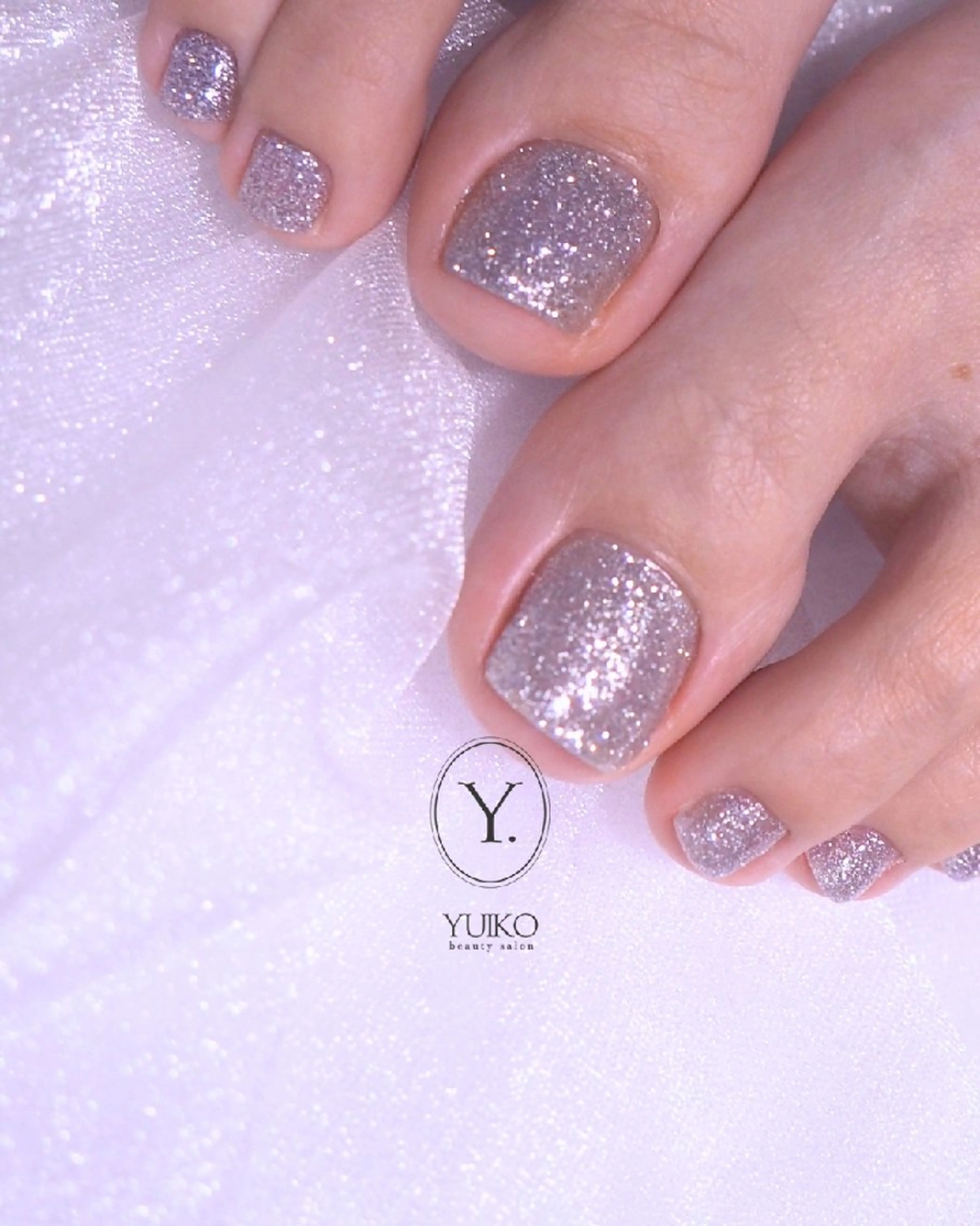 ネイル フラッシュネイル フットネイル YUIKO _nail のネイルデザイン