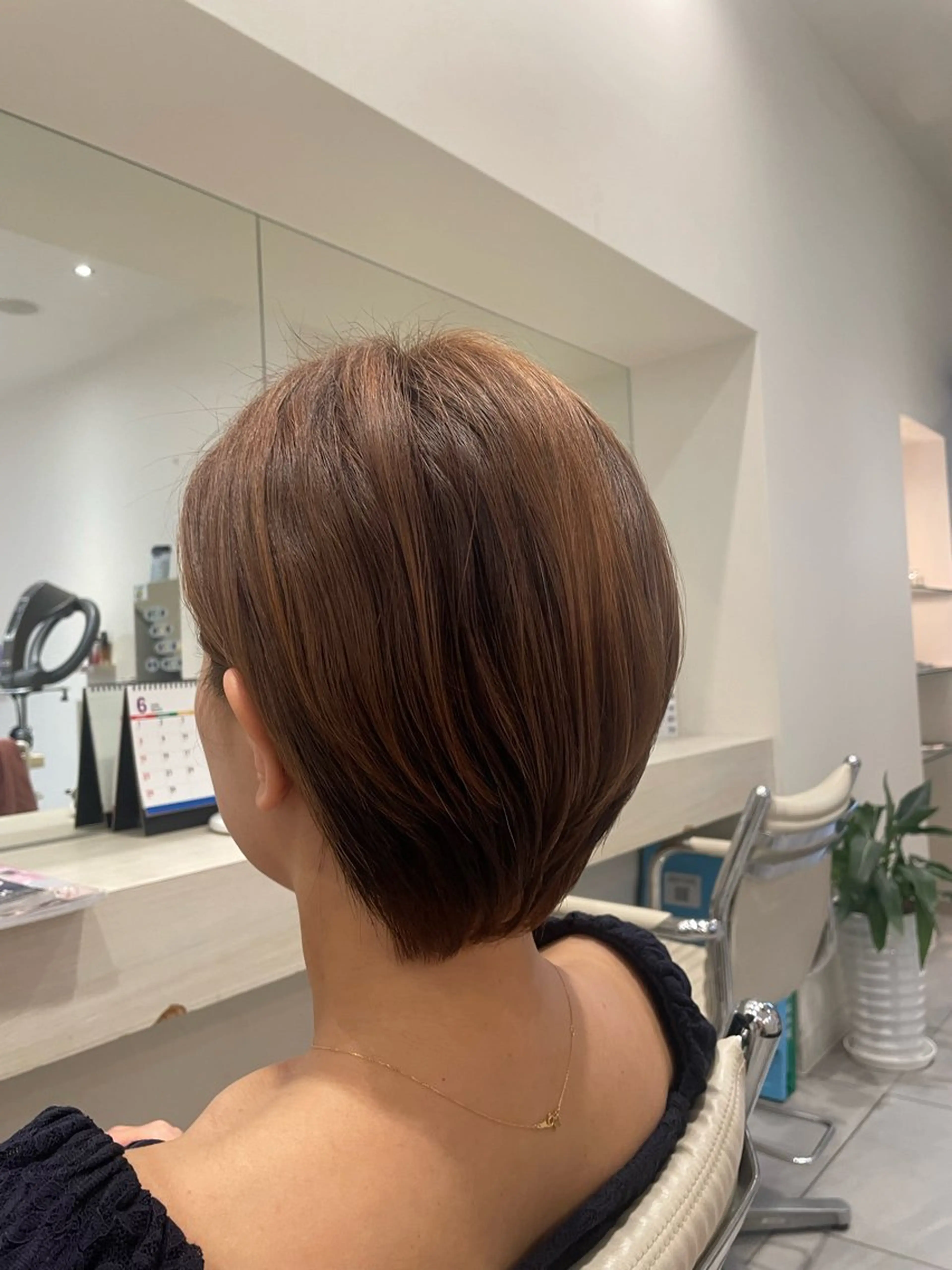 ショート 平 真亜里のヘアスタイル