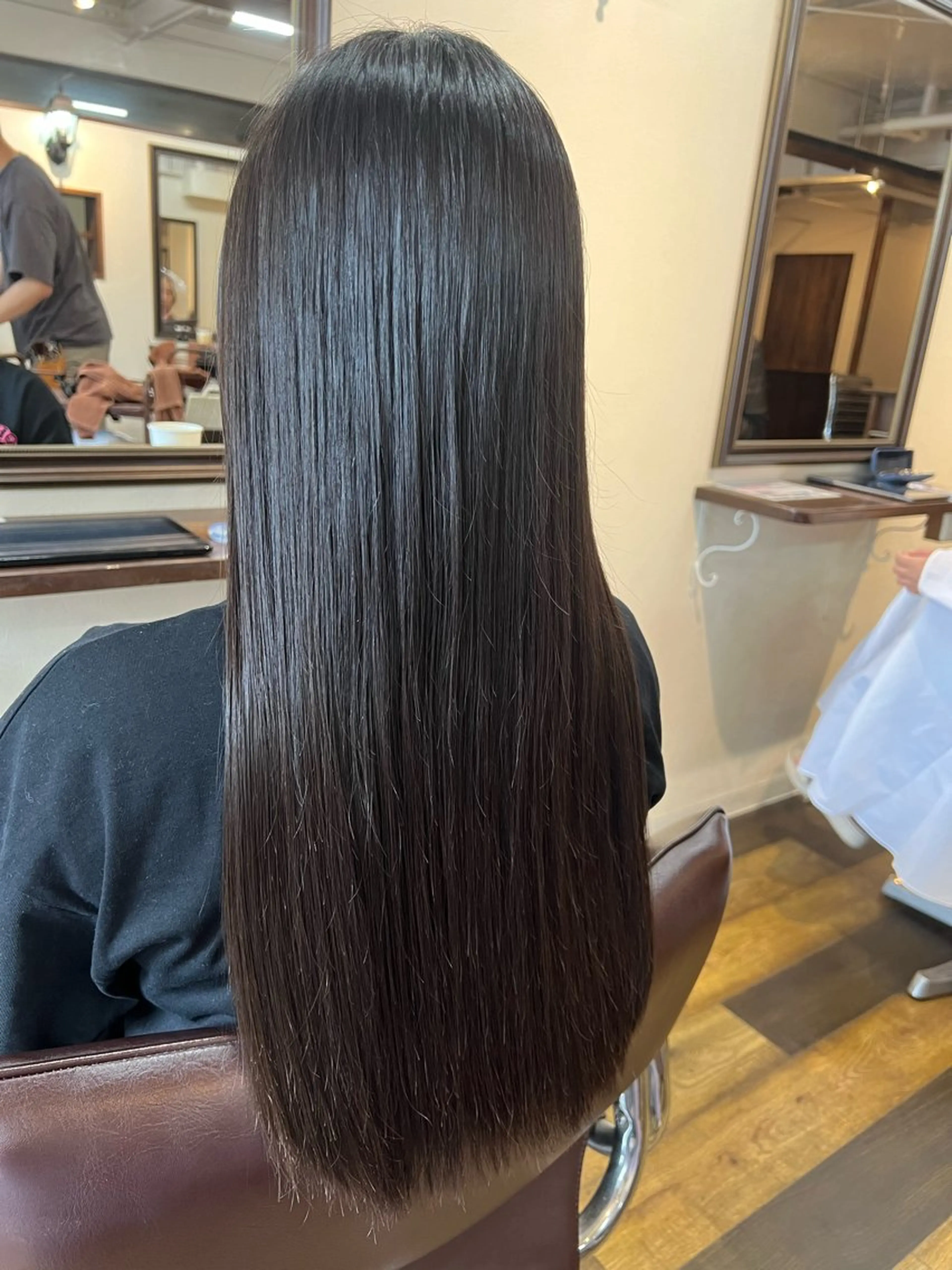 カット＋髪質改善ストレート🌼の写真