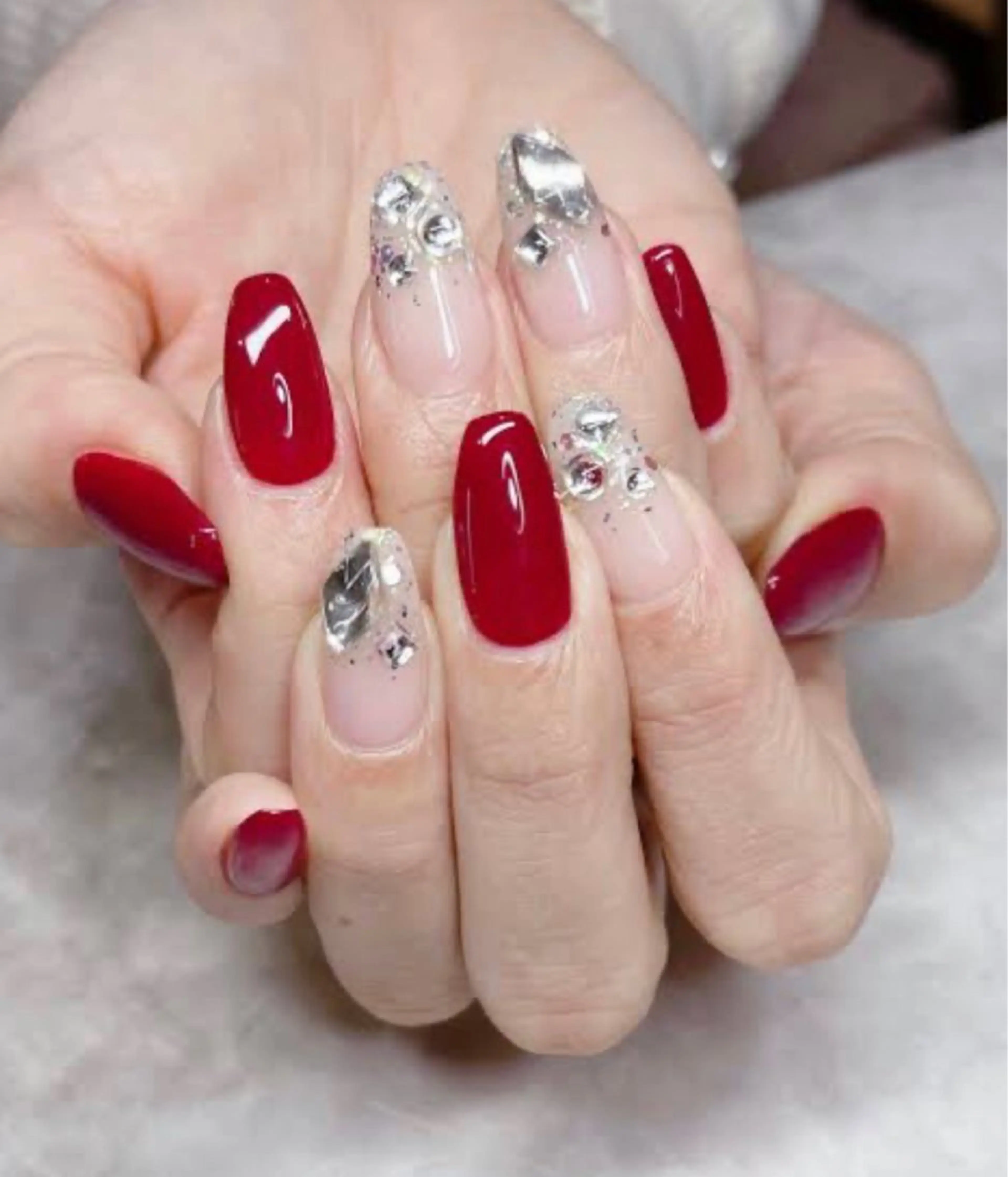 ネイル バレンタイン ネイルサロン ベラッコのネイルデザイン