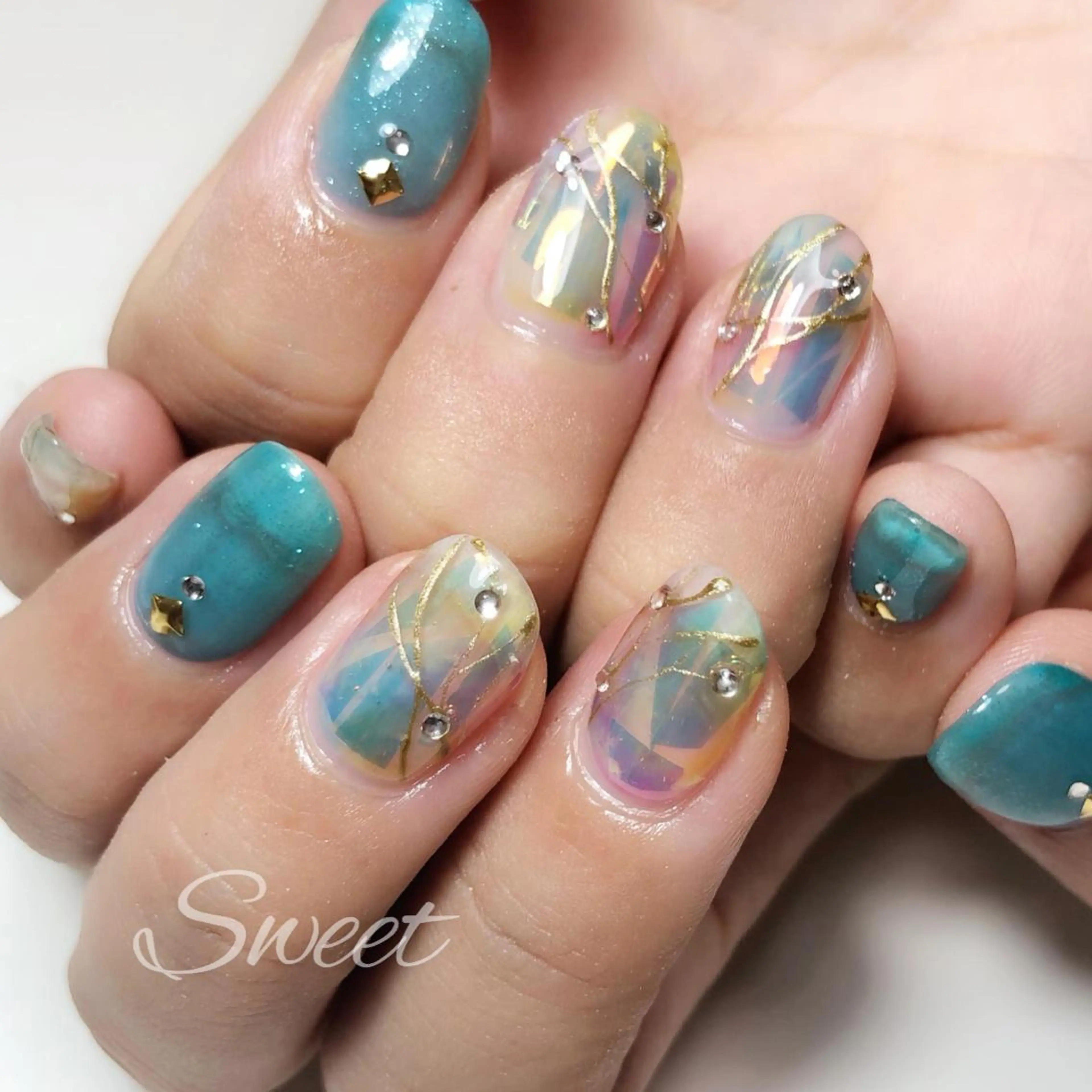 ネイル sweet 仲野陽子のネイルデザイン