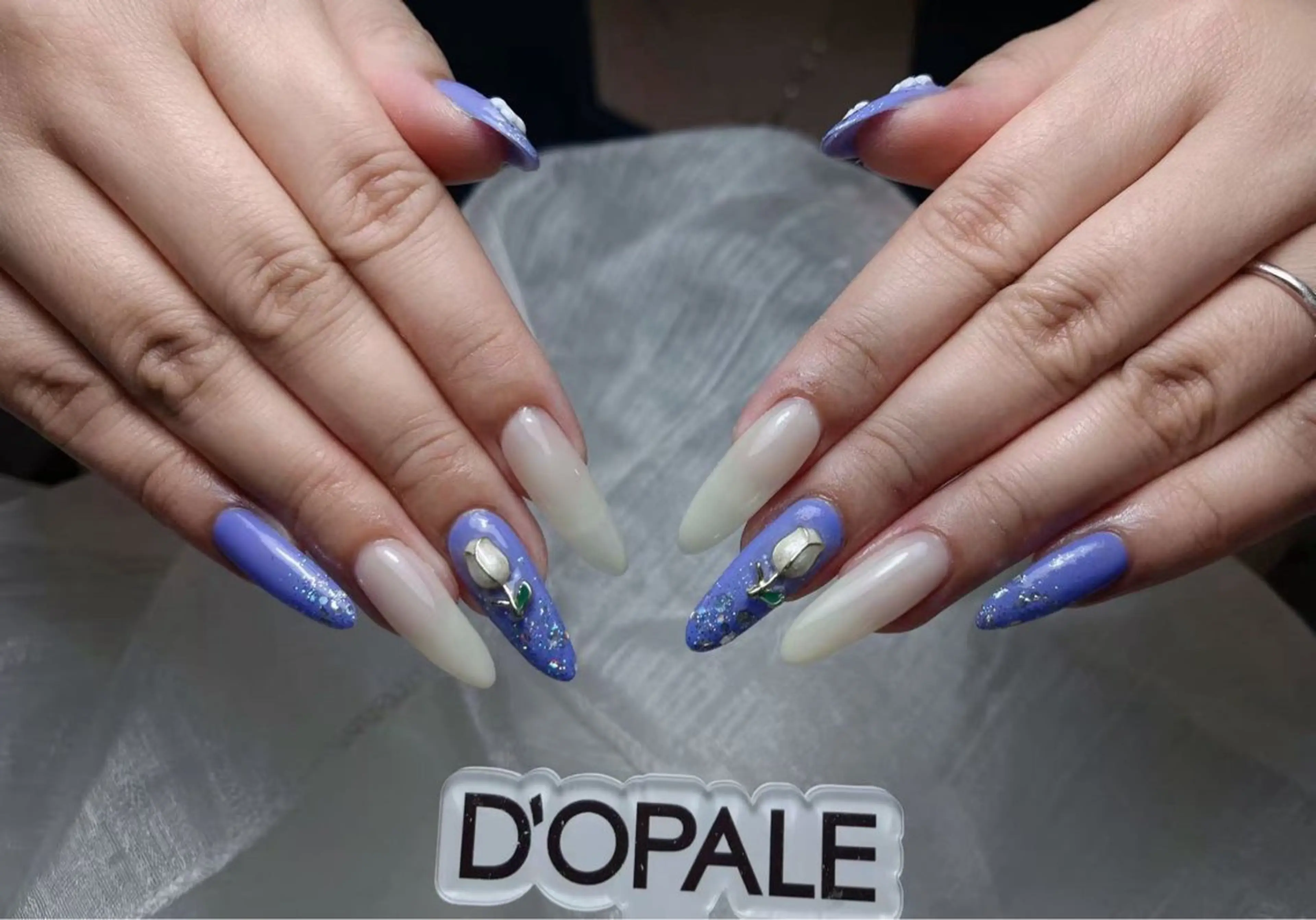 ネイル ハンドネイル D‘OPALEサロン所属・長さ出し専門店 上野kkのネイルデザイン