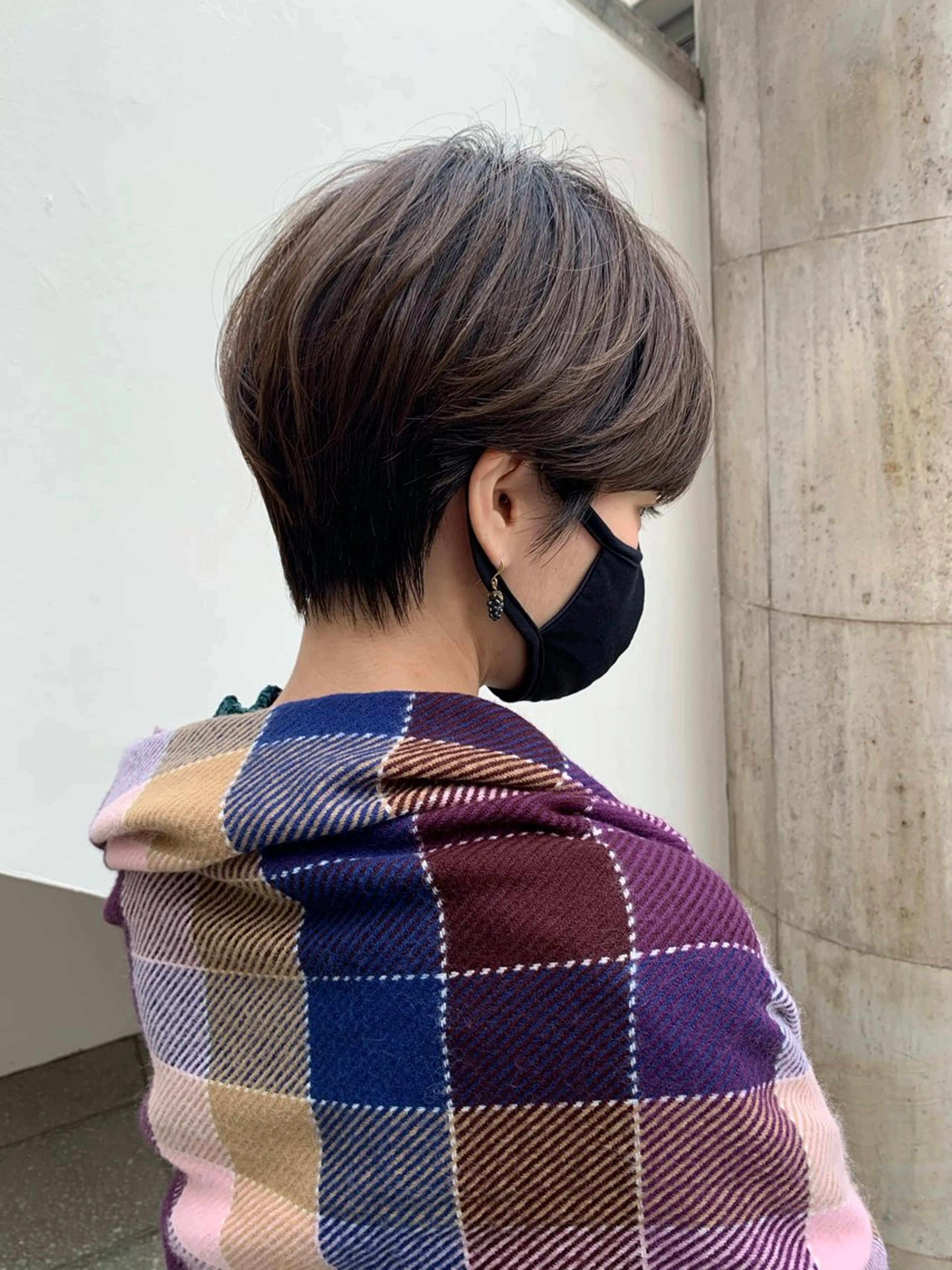 ショート ミヤザキ タクトのヘアスタイル