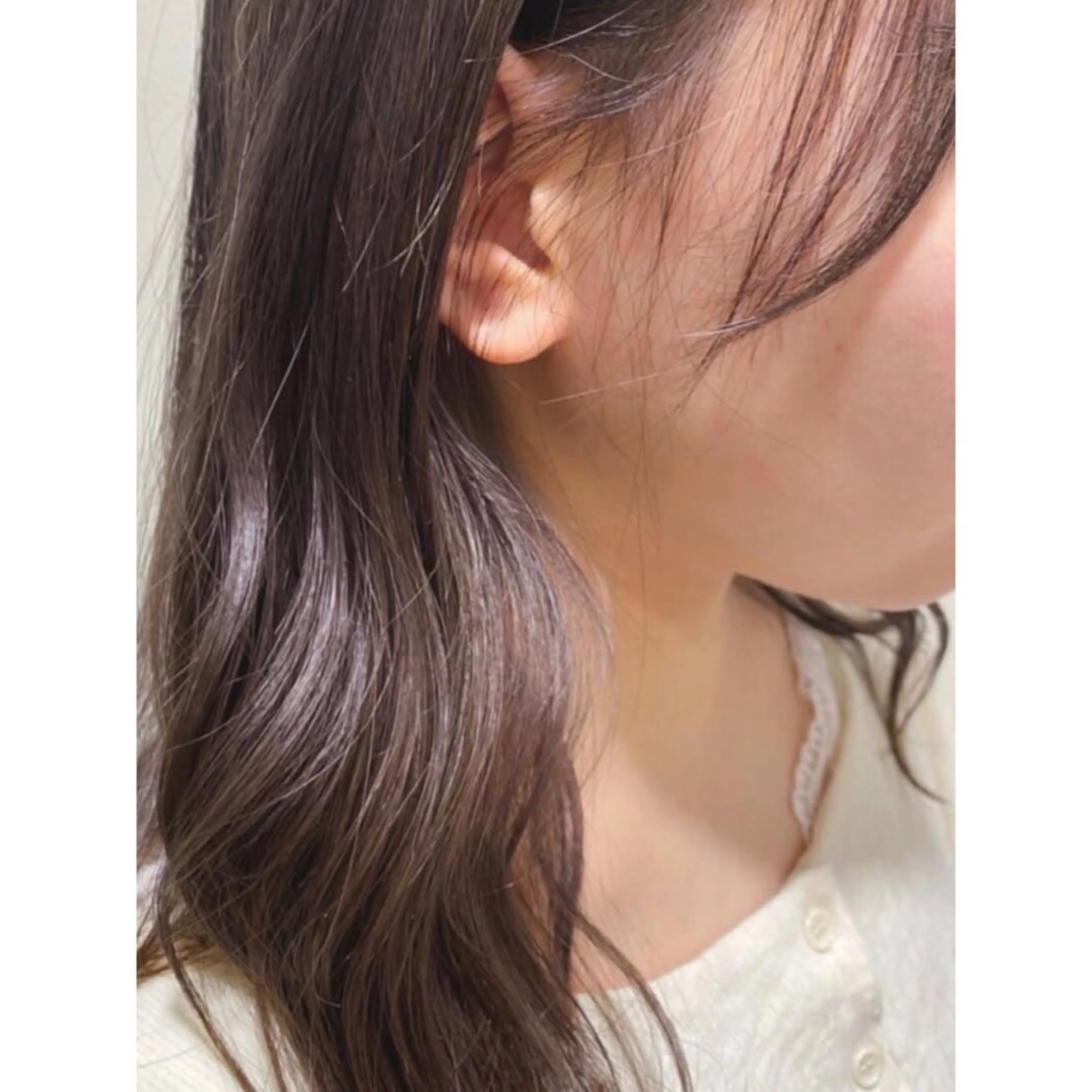 ミディアム カラー ベージュカラー ブラウンカラー ブラウンベージュ 透明感カラー イルミナカラー カット ヘアカラー ◎かしま◎暖色ｶﾗｰ /ﾒﾝｽﾞﾊﾟｰﾏのヘアスタイル