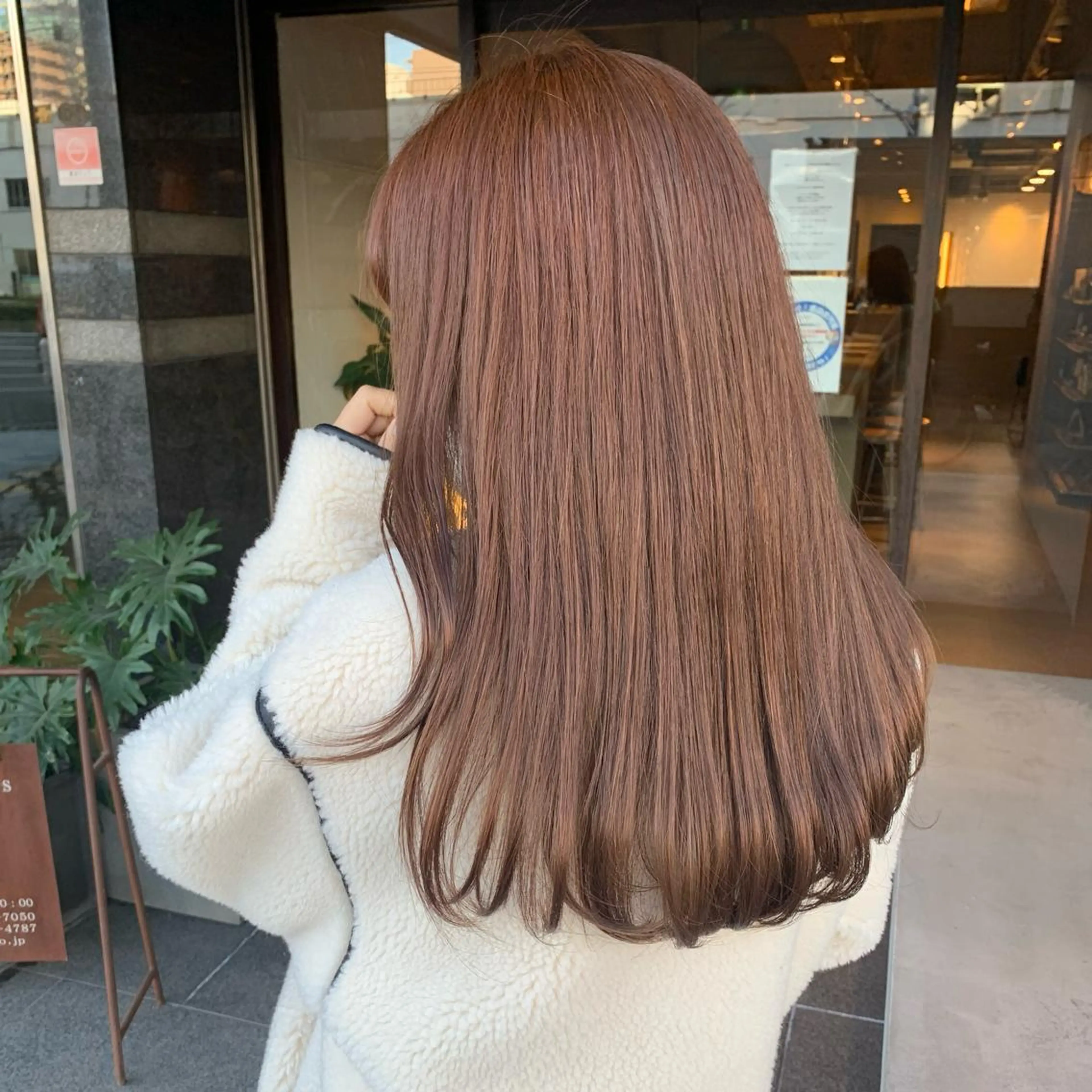 カラー カット ヘアカラー トリートメント ベージュ/オリーブ/ miyabiのヘアスタイル