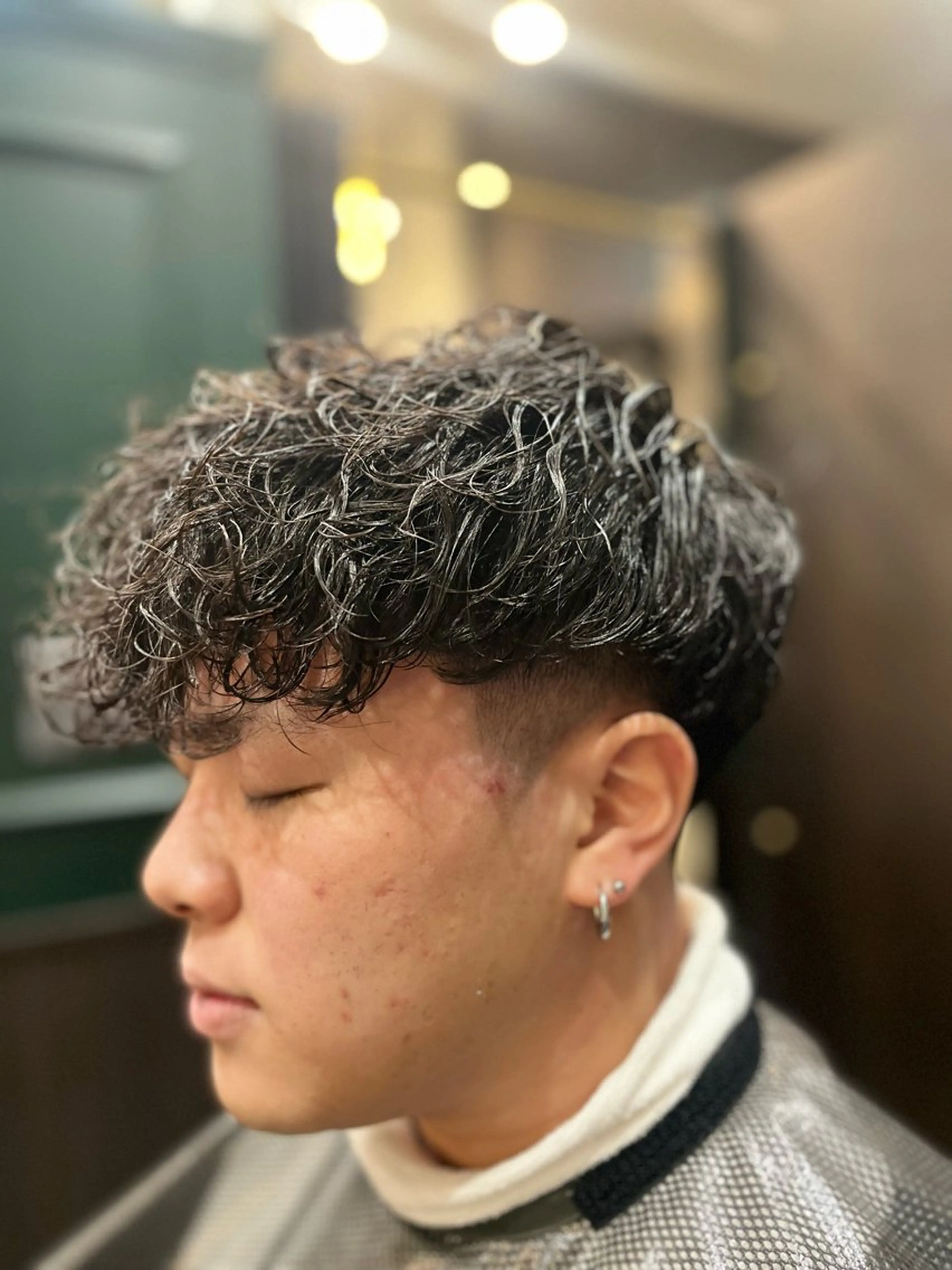 ショート パーマ 北川和歩 /メンズカットのヘアスタイル