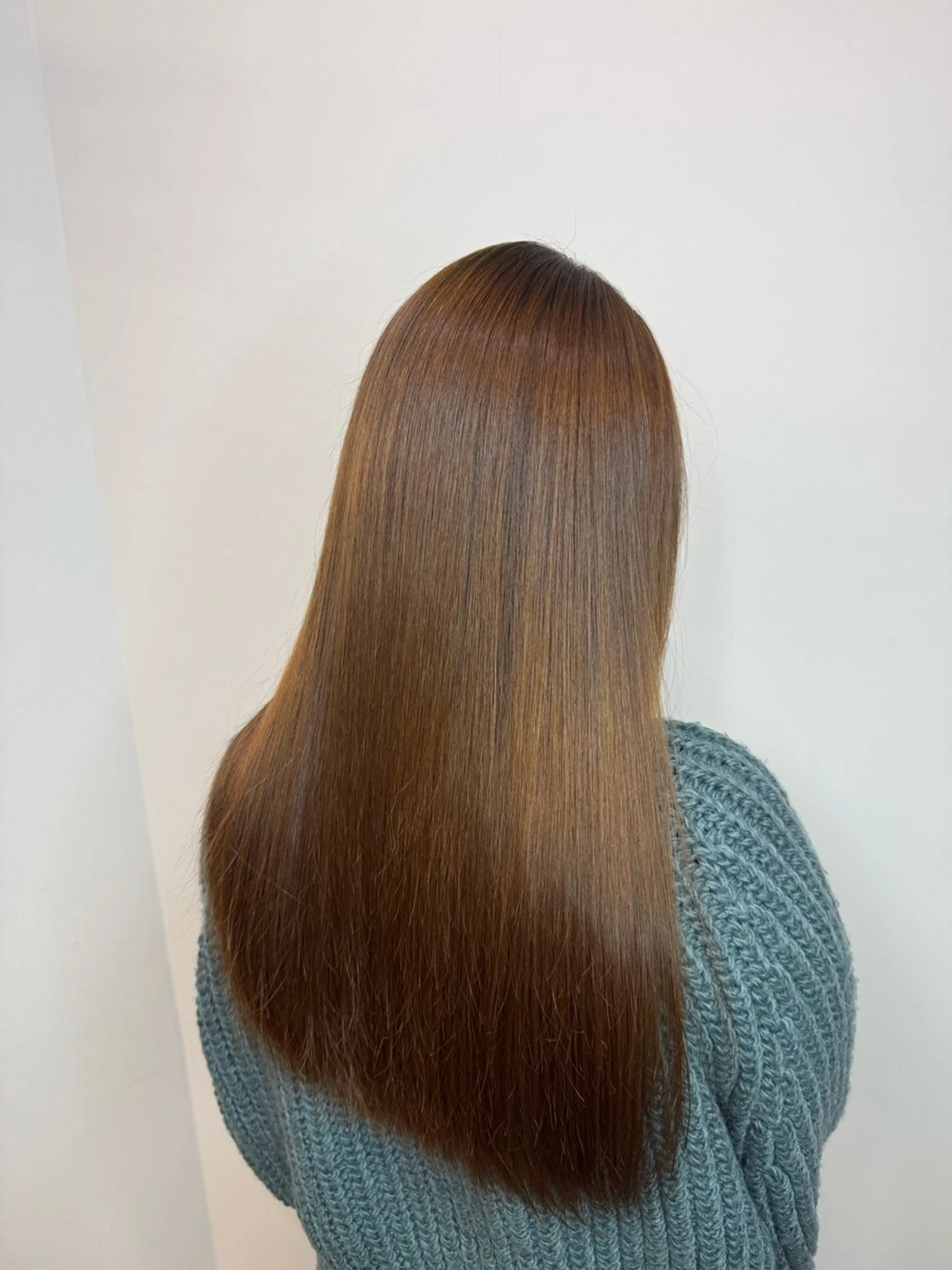 ロング ヘアカラー トリートメント 藤原航/艶髪 /カットモデル大募集のヘアスタイル