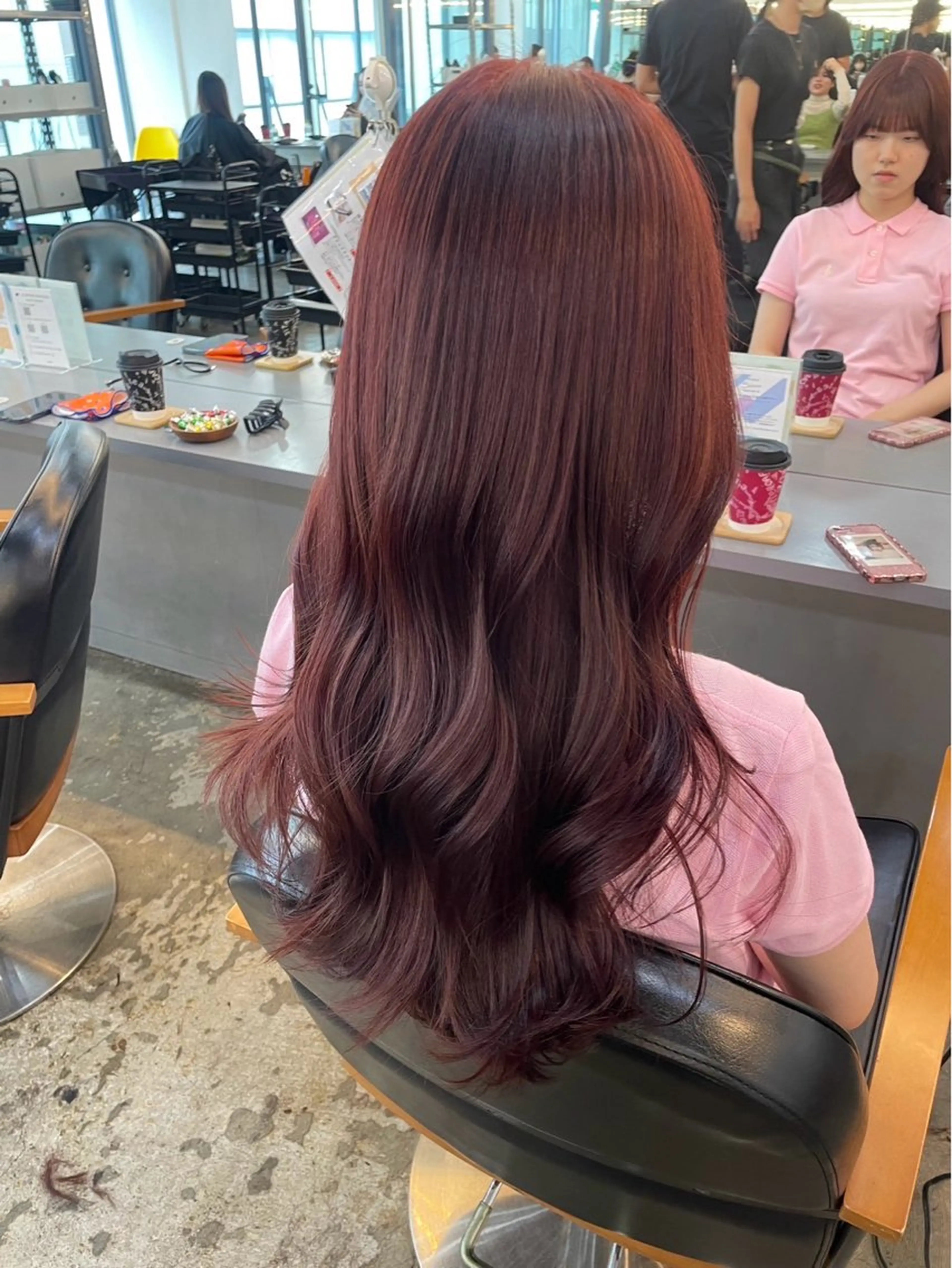 ロング ボブ/ぱつっとボブ/ 谷口 海星のヘアスタイル