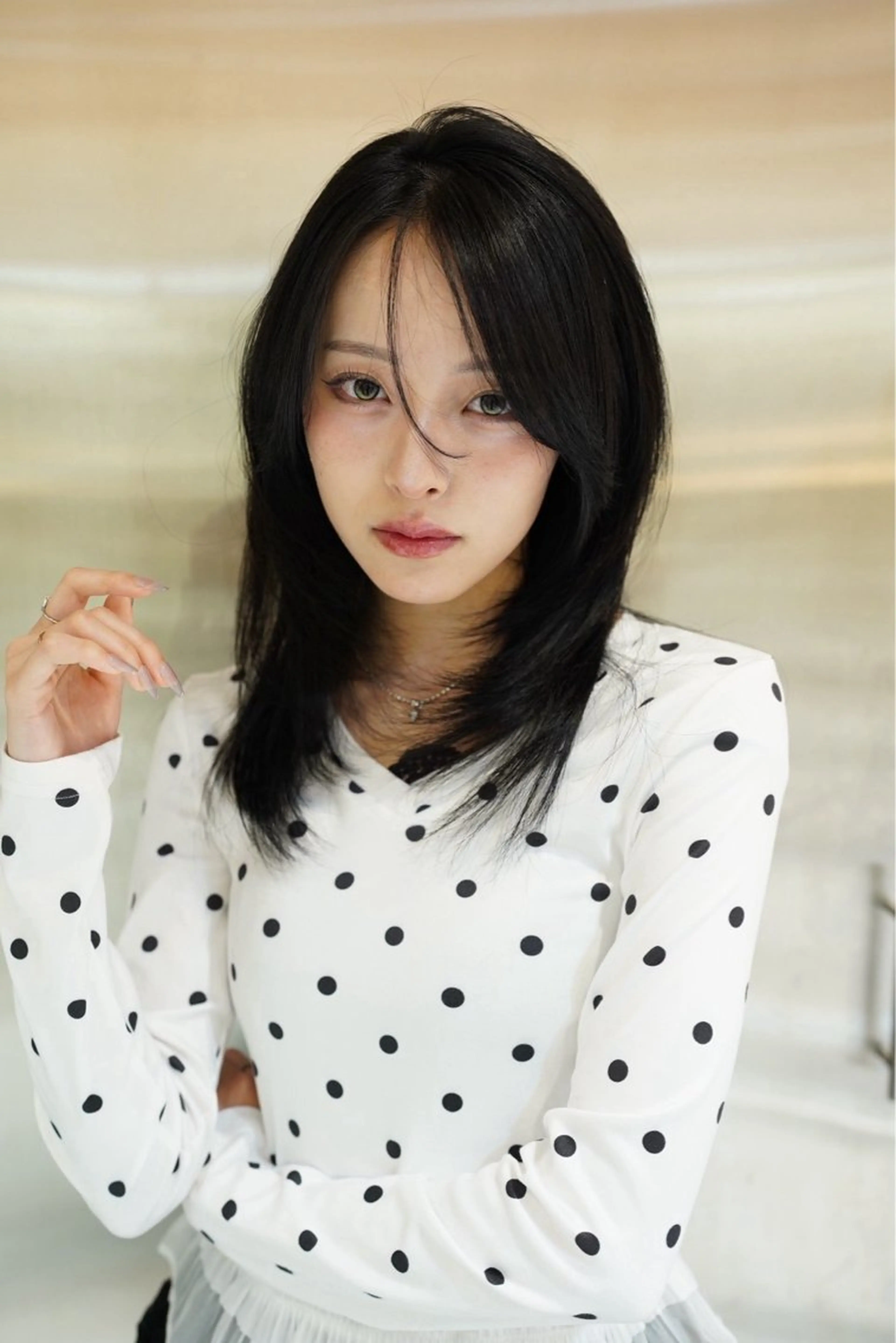カラー 透明感カラー 🤍sayaka🪐のヘアスタイル