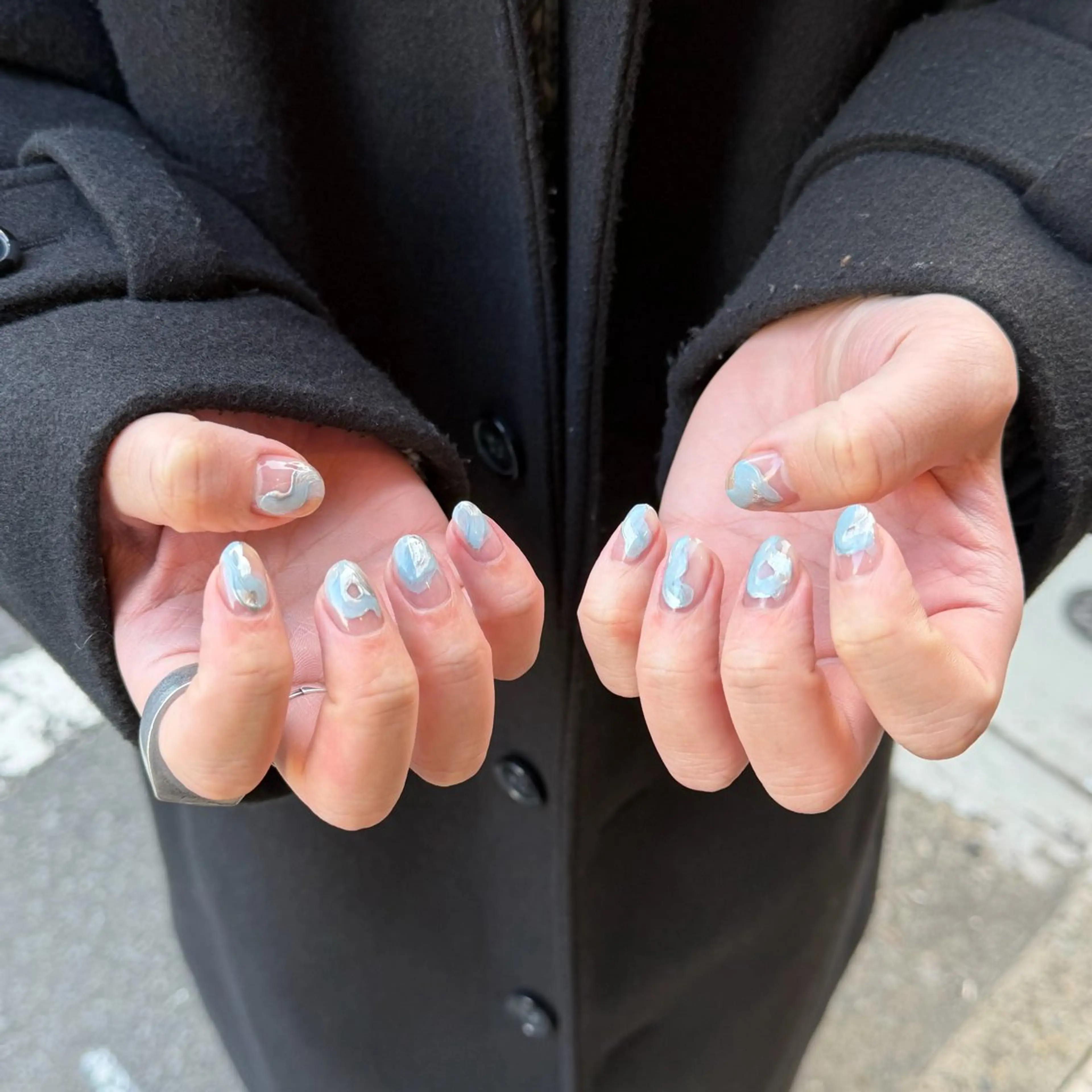 メンズ ネイル ハンドネイル 𝐫𝐚𝐢 𝐧𝐚𝐢𝐥の眉毛・アイブロウイメージ