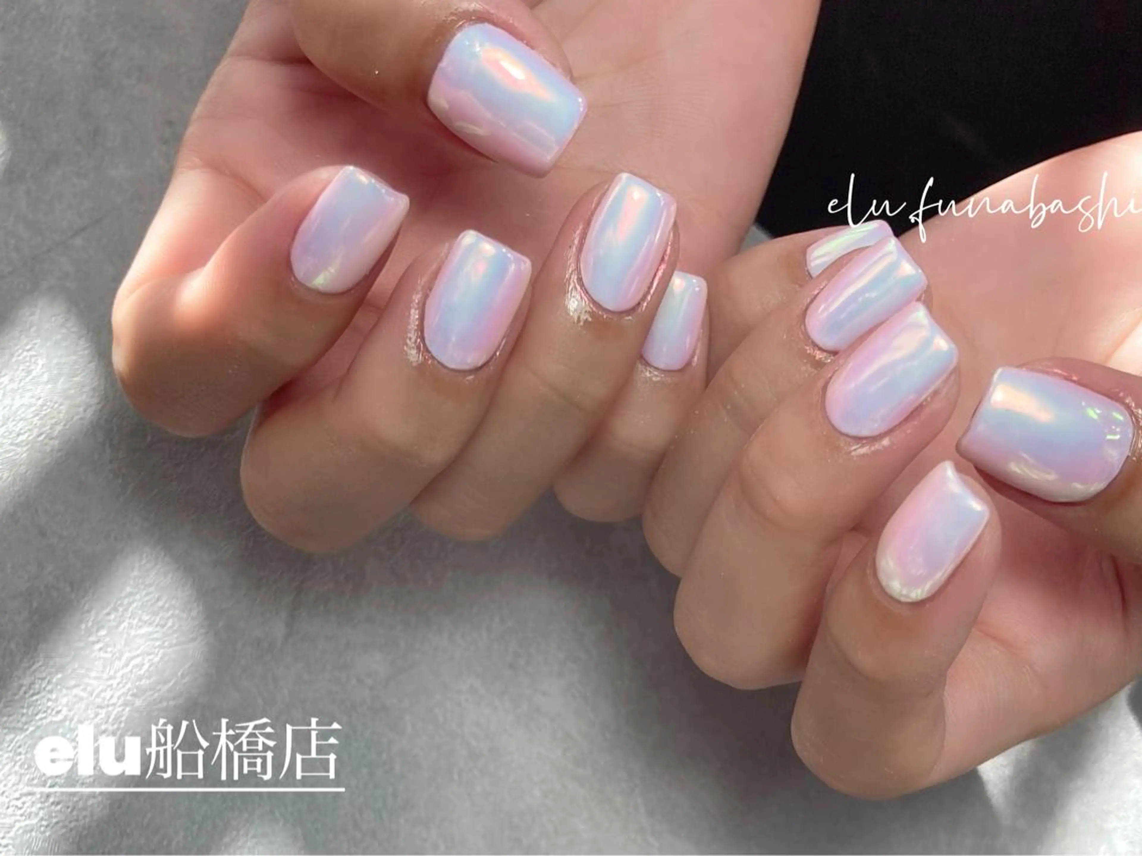 ネイル ミラーネイル elu ：nail＆eyeのネイルデザイン