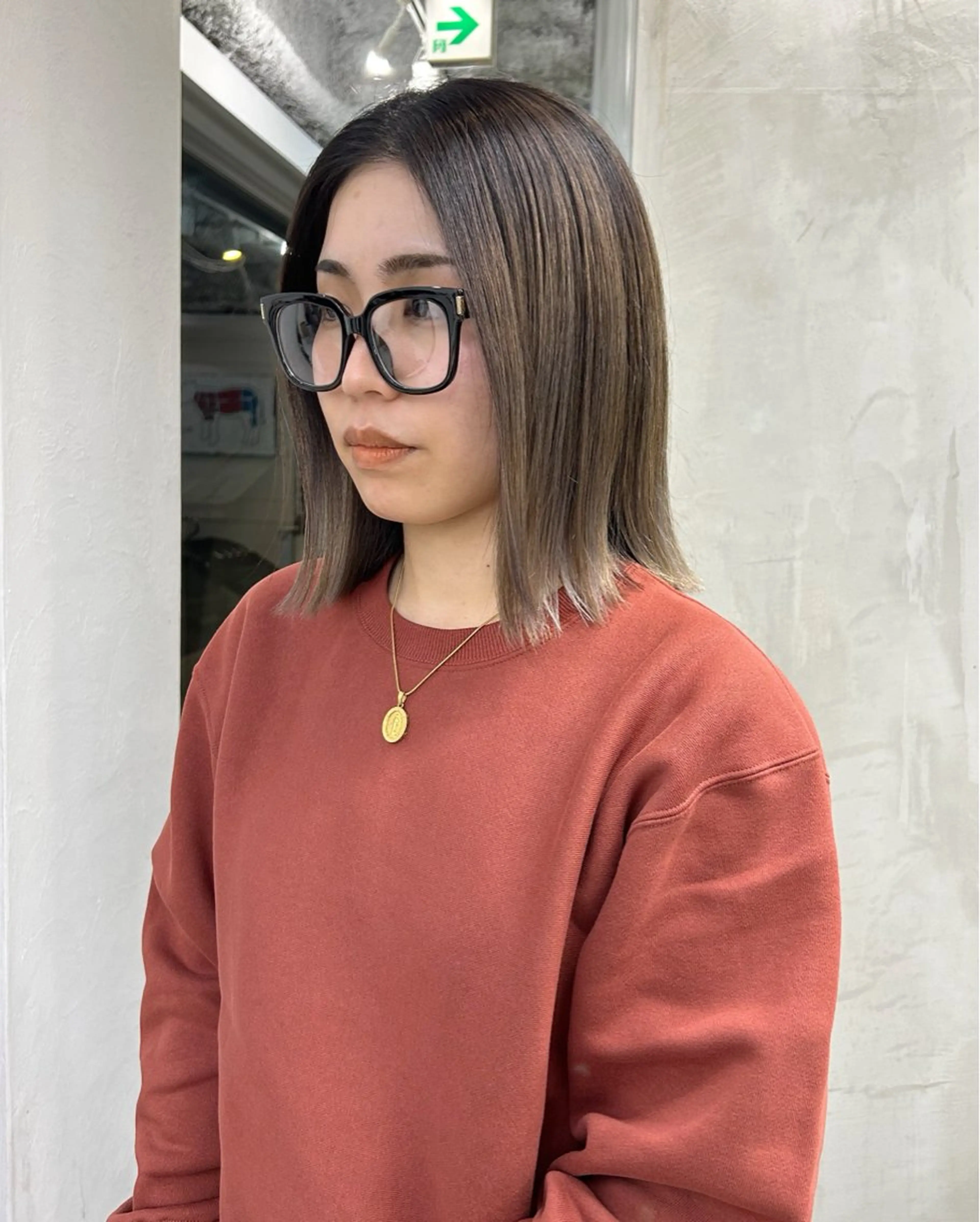 ショート カラー 🫐寒色系カラー 🫐ヤマナカリリカのヘアスタイル