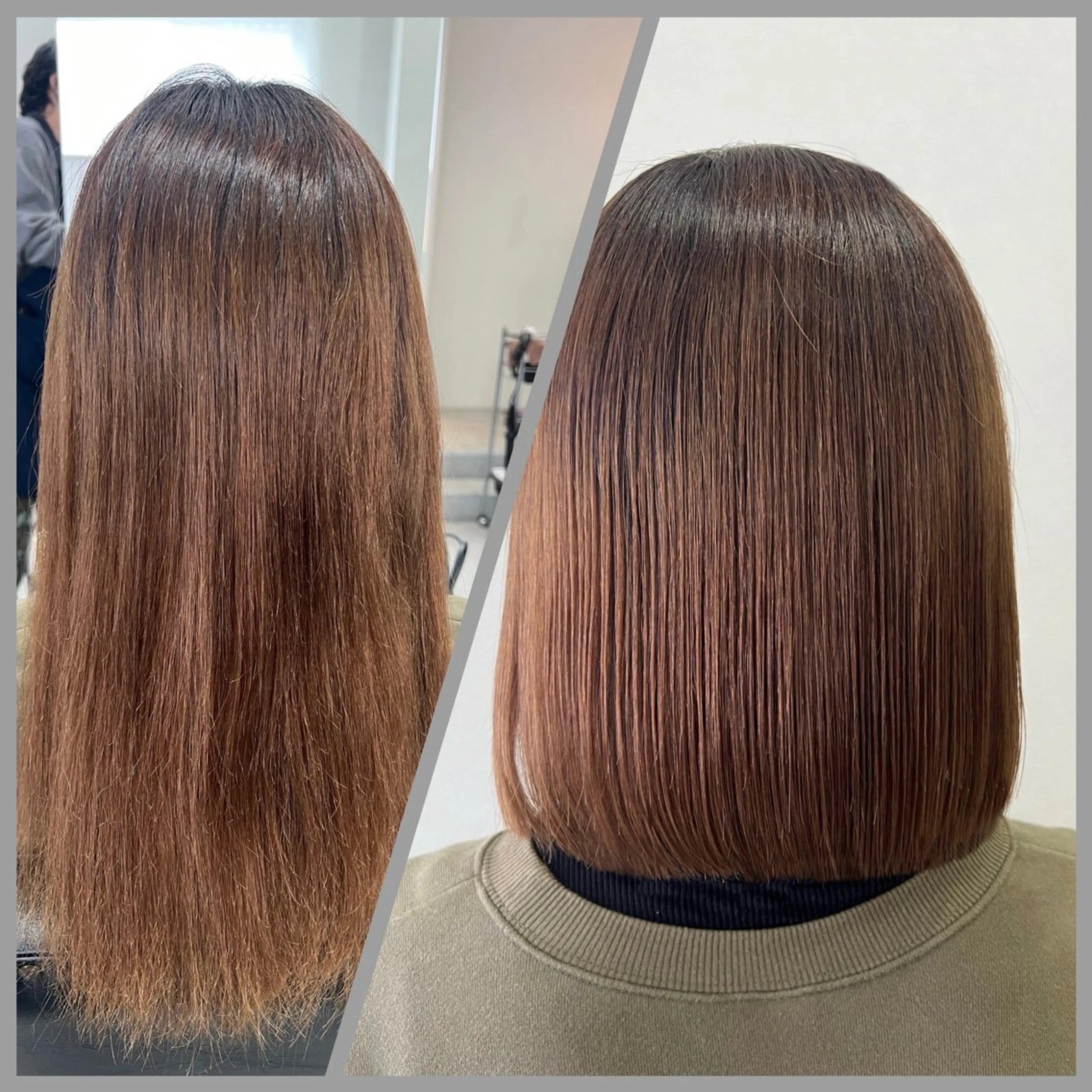 SOYON栄 山下麻央のヘアスタイル