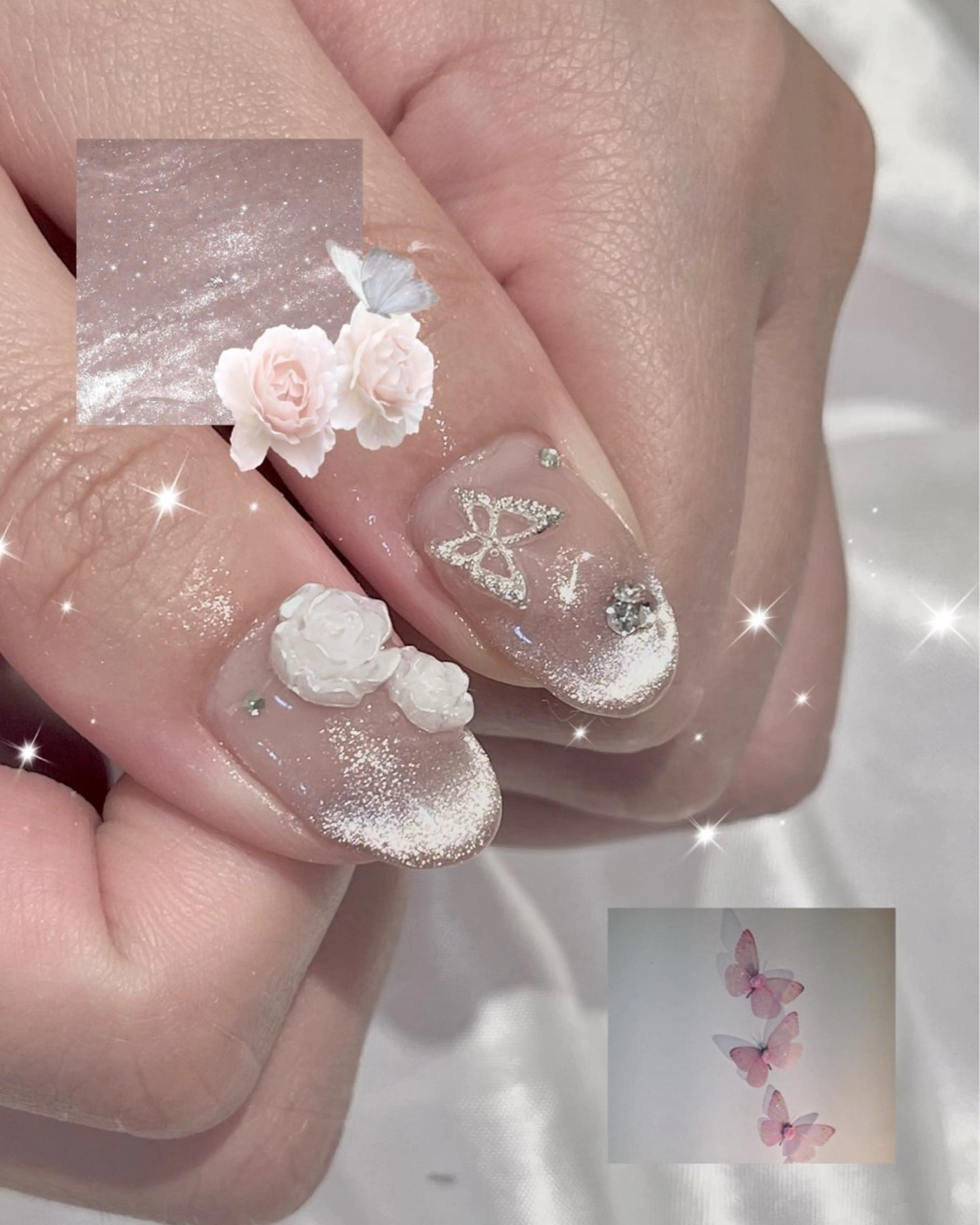 ネイル ハンドネイル yua ⋆. 𐙚 ˚のネイルデザイン