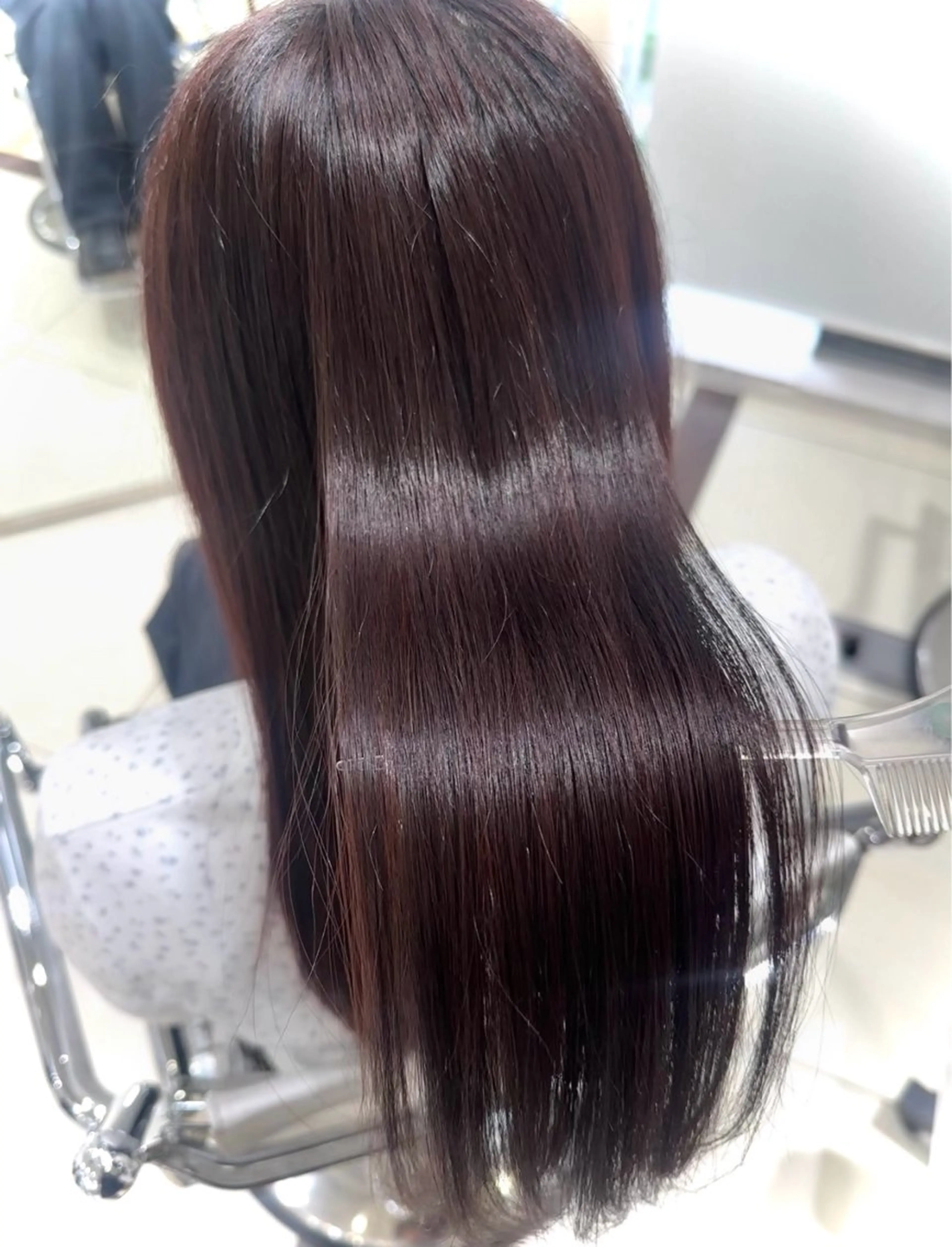 セミロング トリートメント 岩倉 なみのヘアスタイル