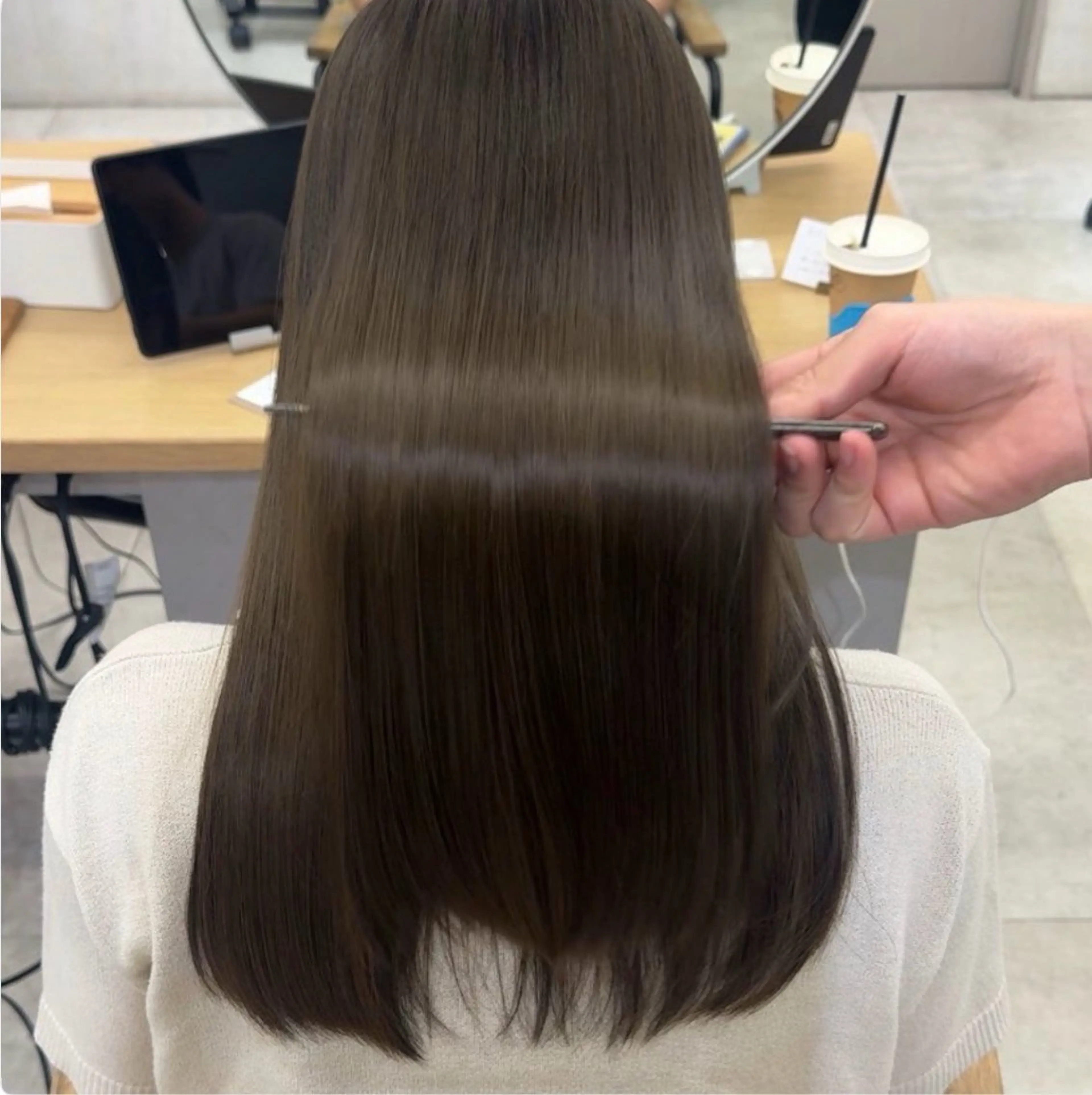 ロング うるつやカラー 池袋美容師✨れいのヘアスタイル