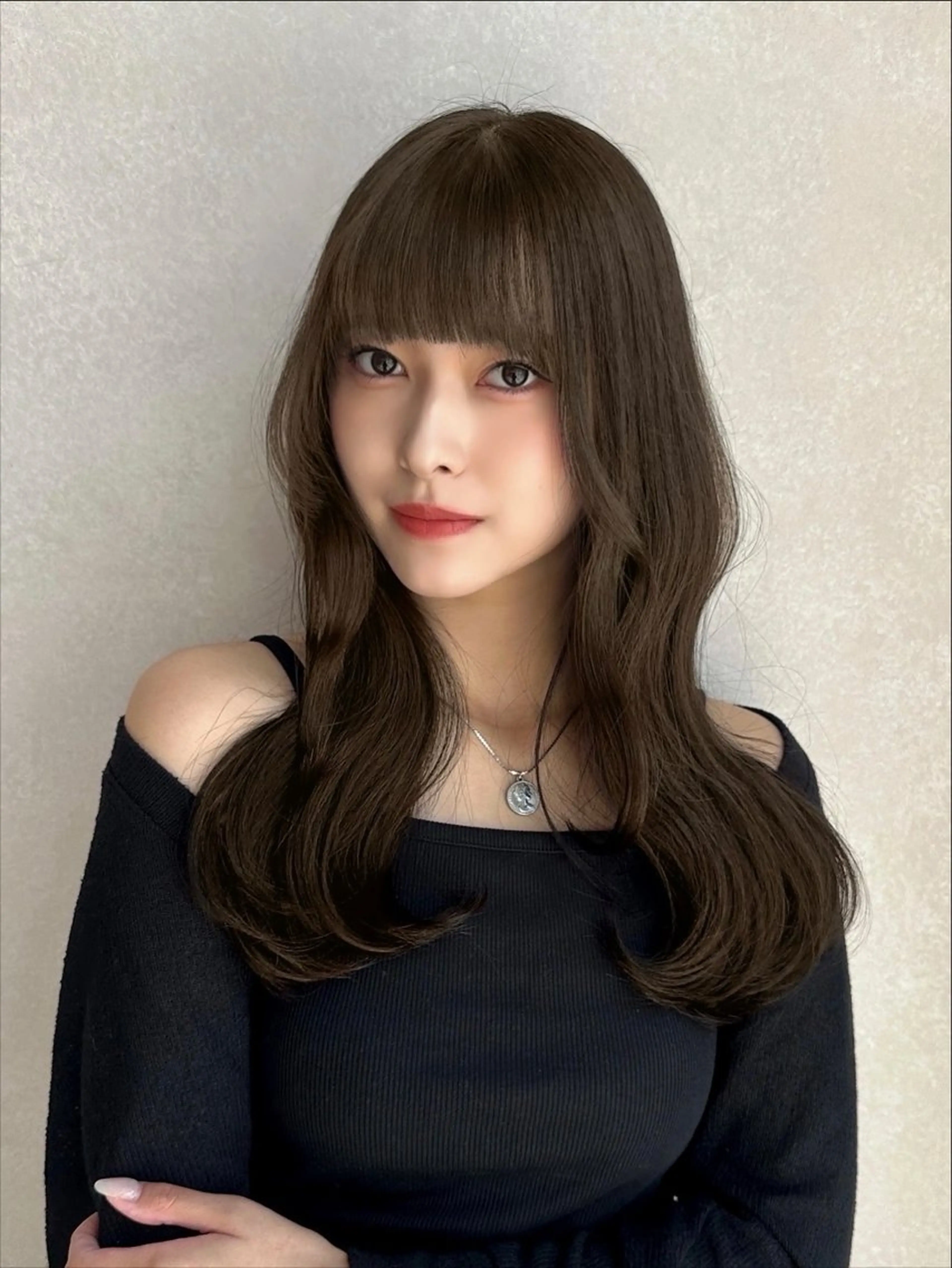 ミディアム 丸山 心 / 艶カラーのヘアスタイル