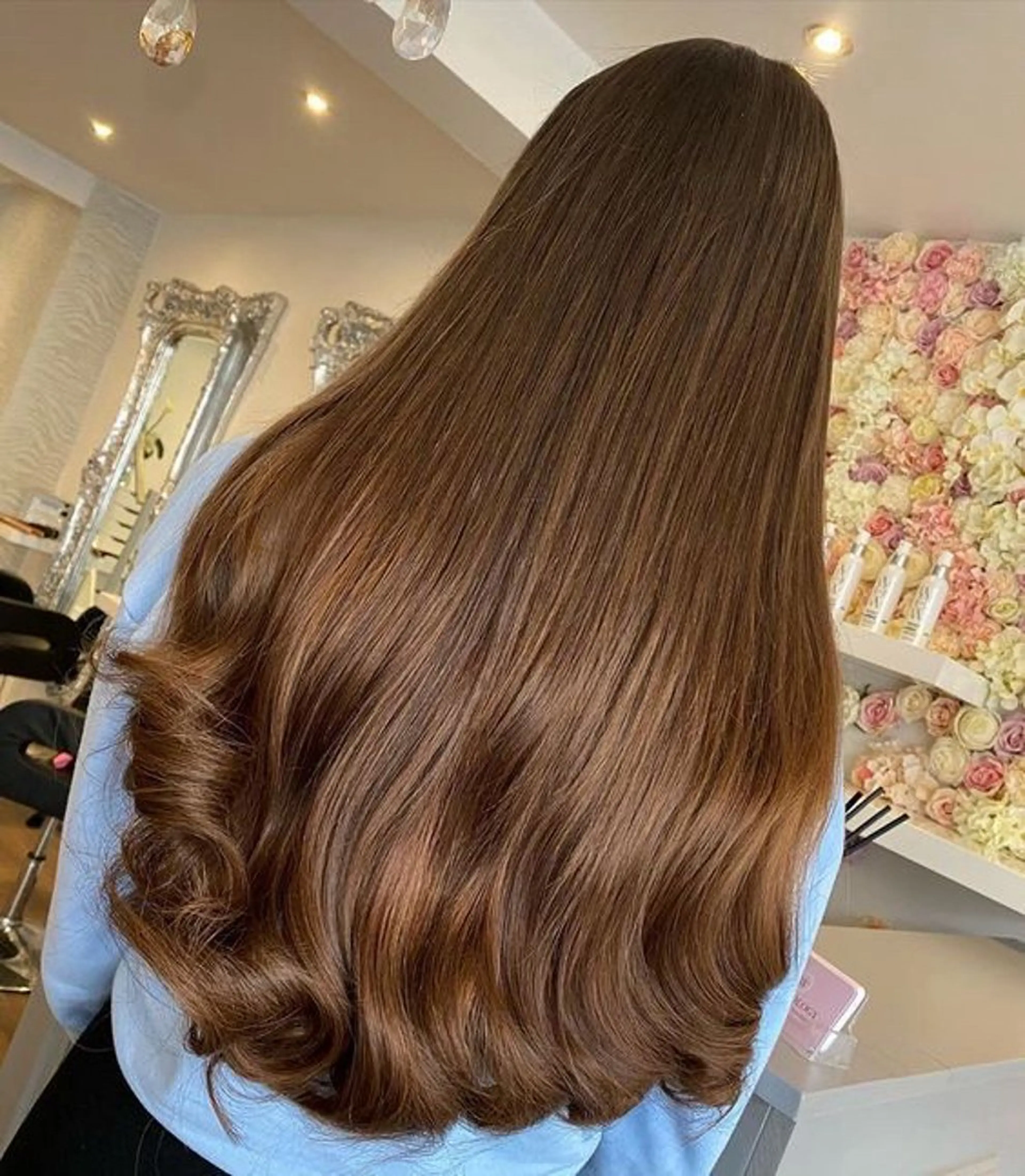 ロング カラー ナック梅田店 毛利 愛リタッチカラー募集のヘアスタイル