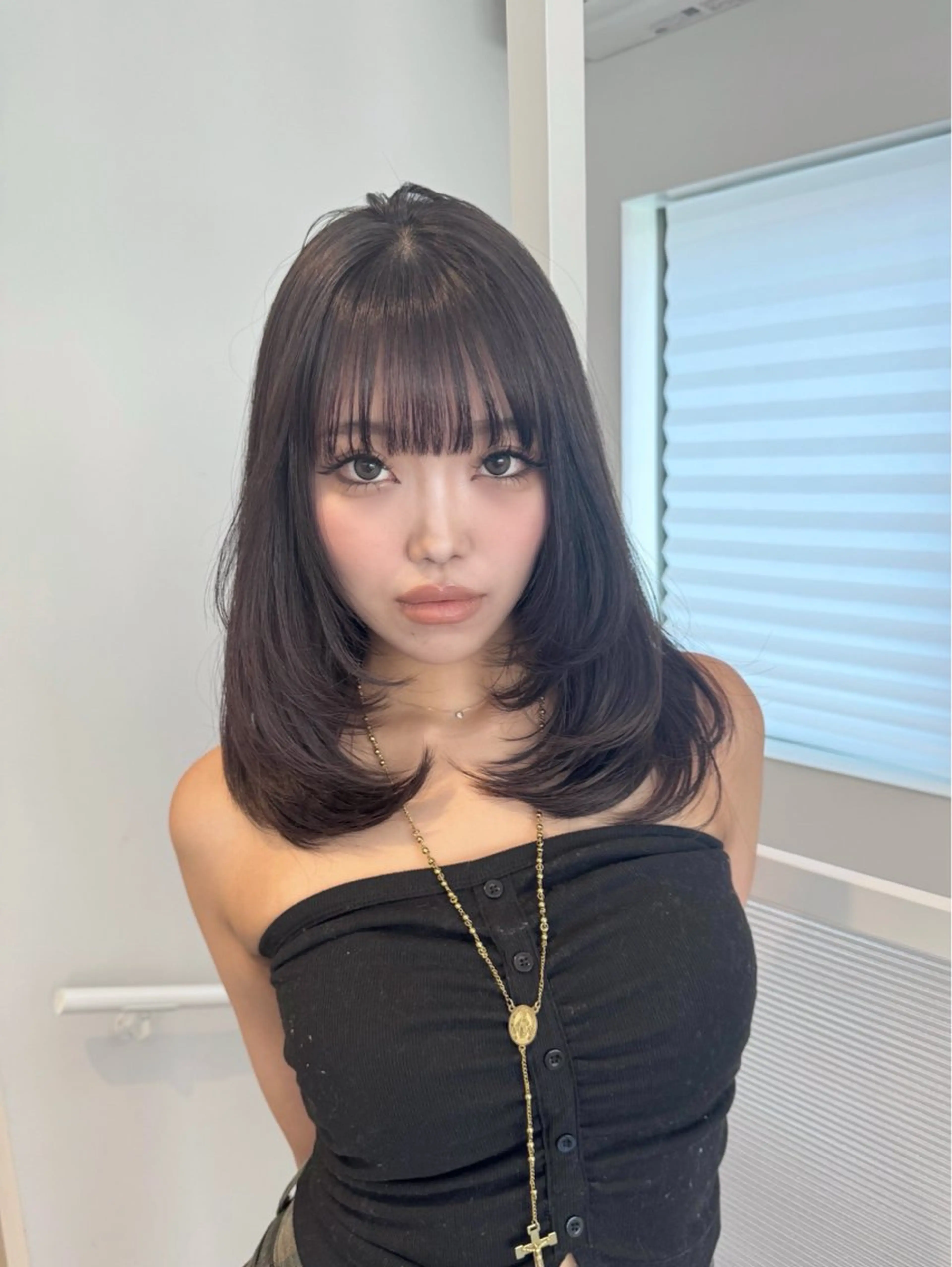 ミディアム 透明感ある艶カラー / KAKOのヘアスタイル