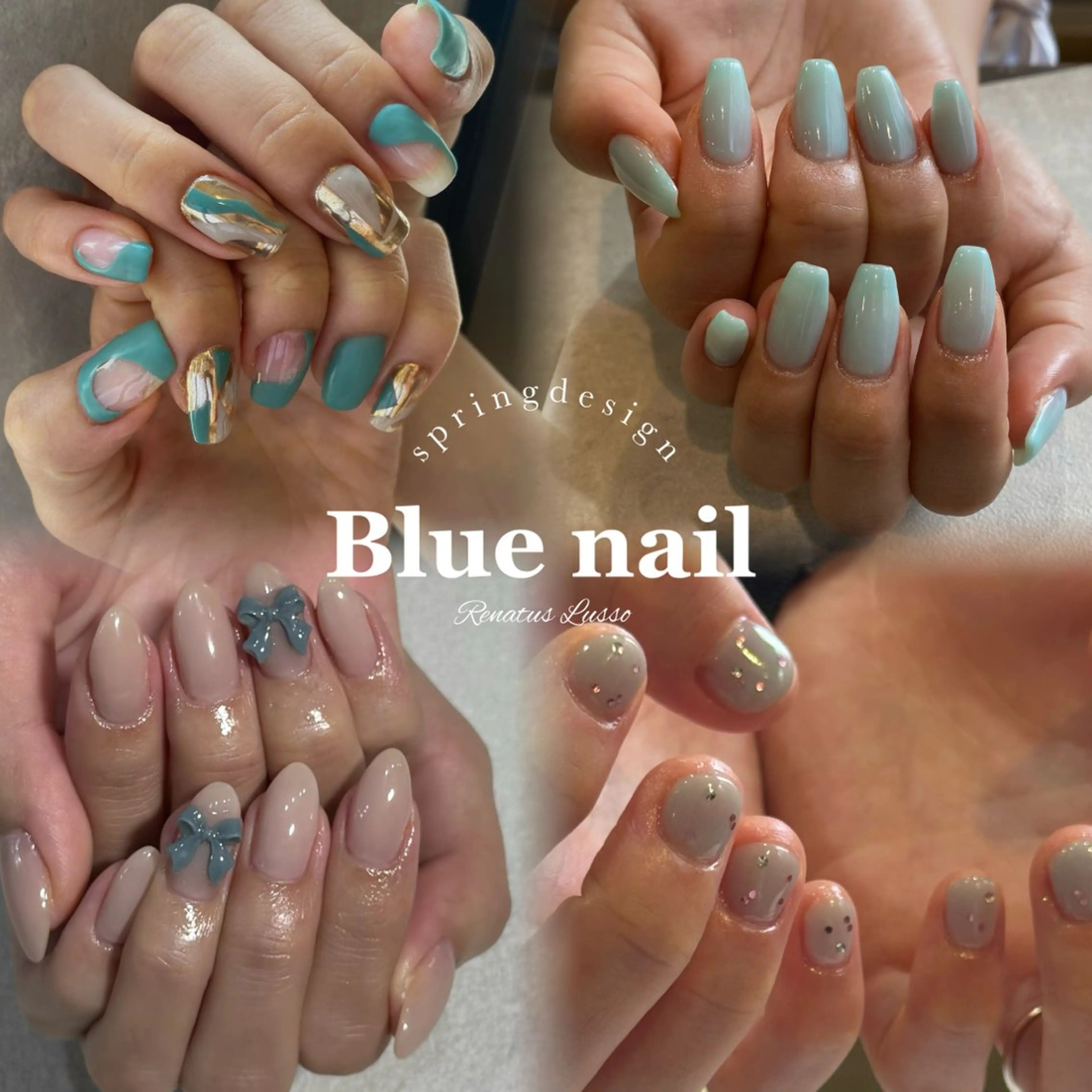 ネイル ハンドネイル Lusso Cocoroのネイルデザイン