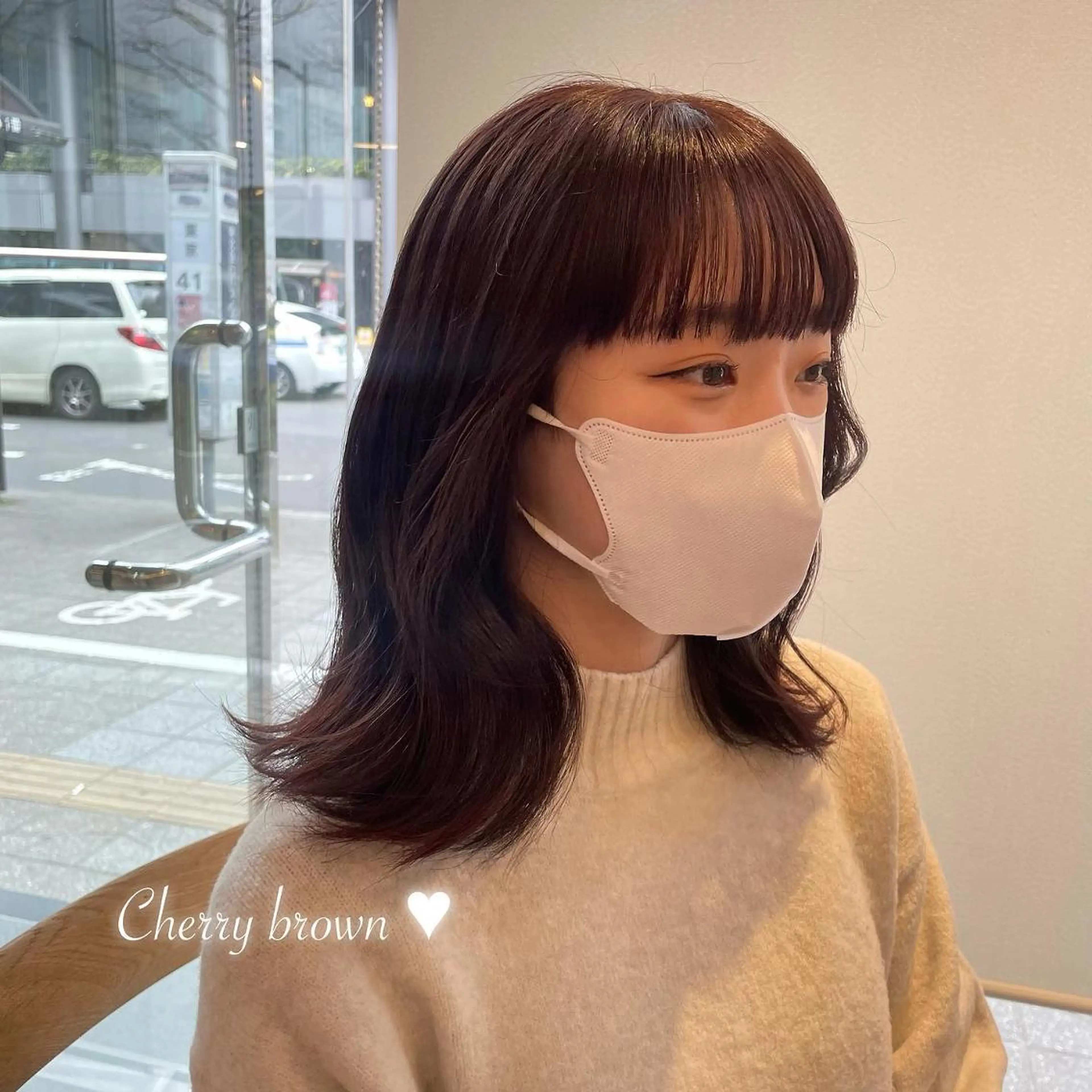 カラー ヘアアレンジ ブリーチ 透明感カラー ブリーチなしカラー 𝙢𝙞𝙮𝙪🎀 girly hairのヘアスタイル