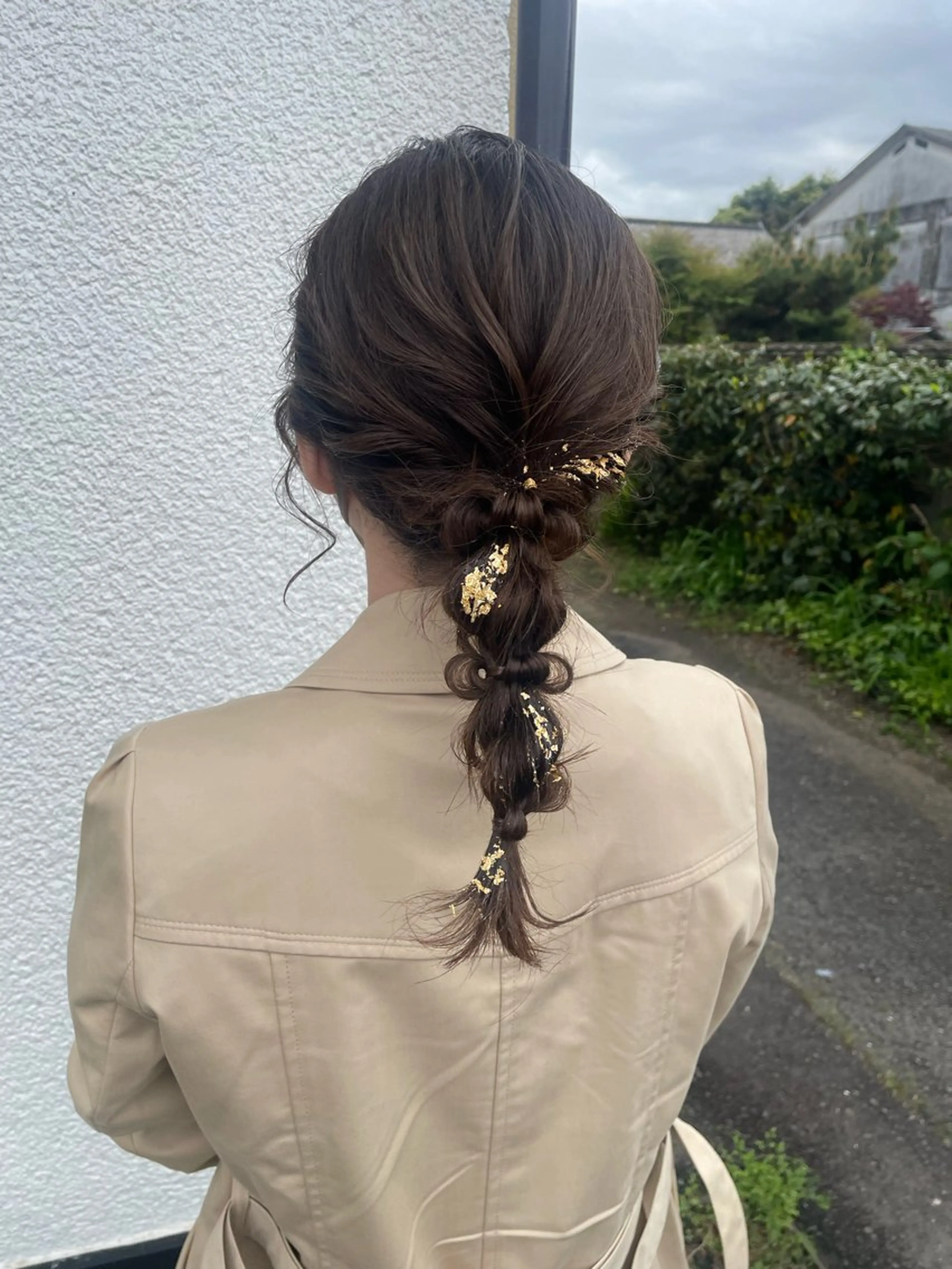 ヘアアレンジ ヘアセット 菊池 栄里奈のヘアスタイル