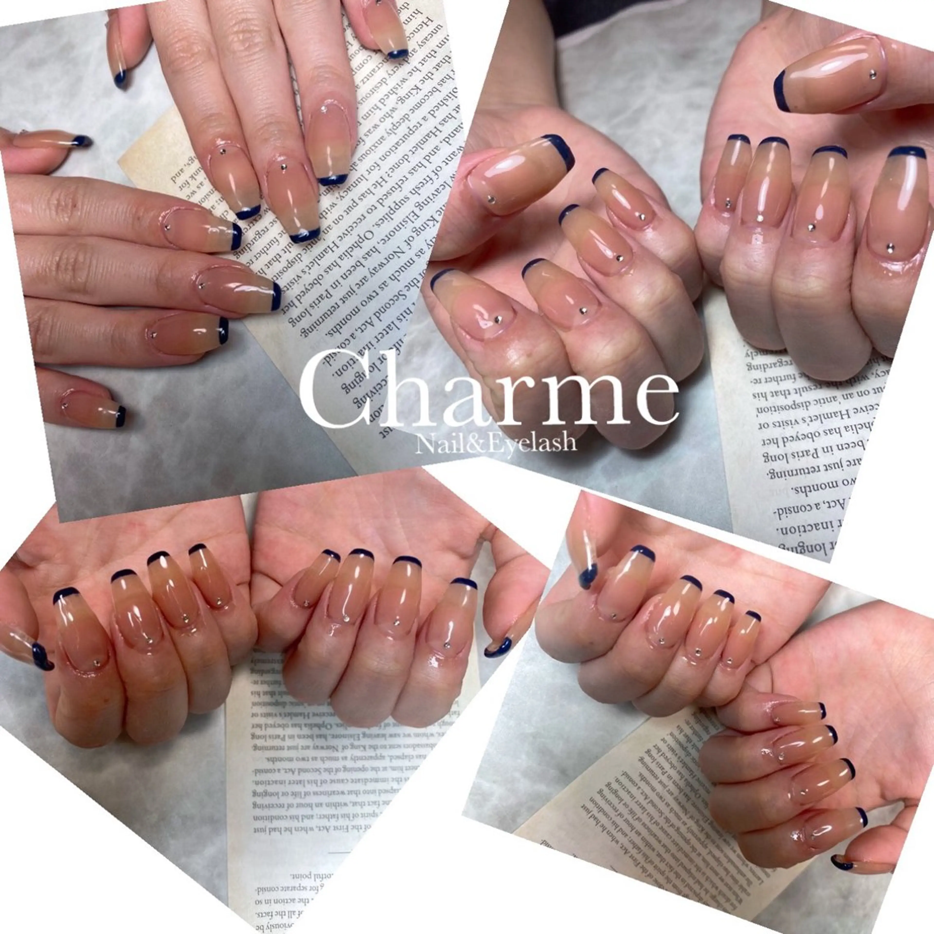 ネイル ハンドネイル ハンドケア 🌿Charme🌿 MAIのネイルデザイン