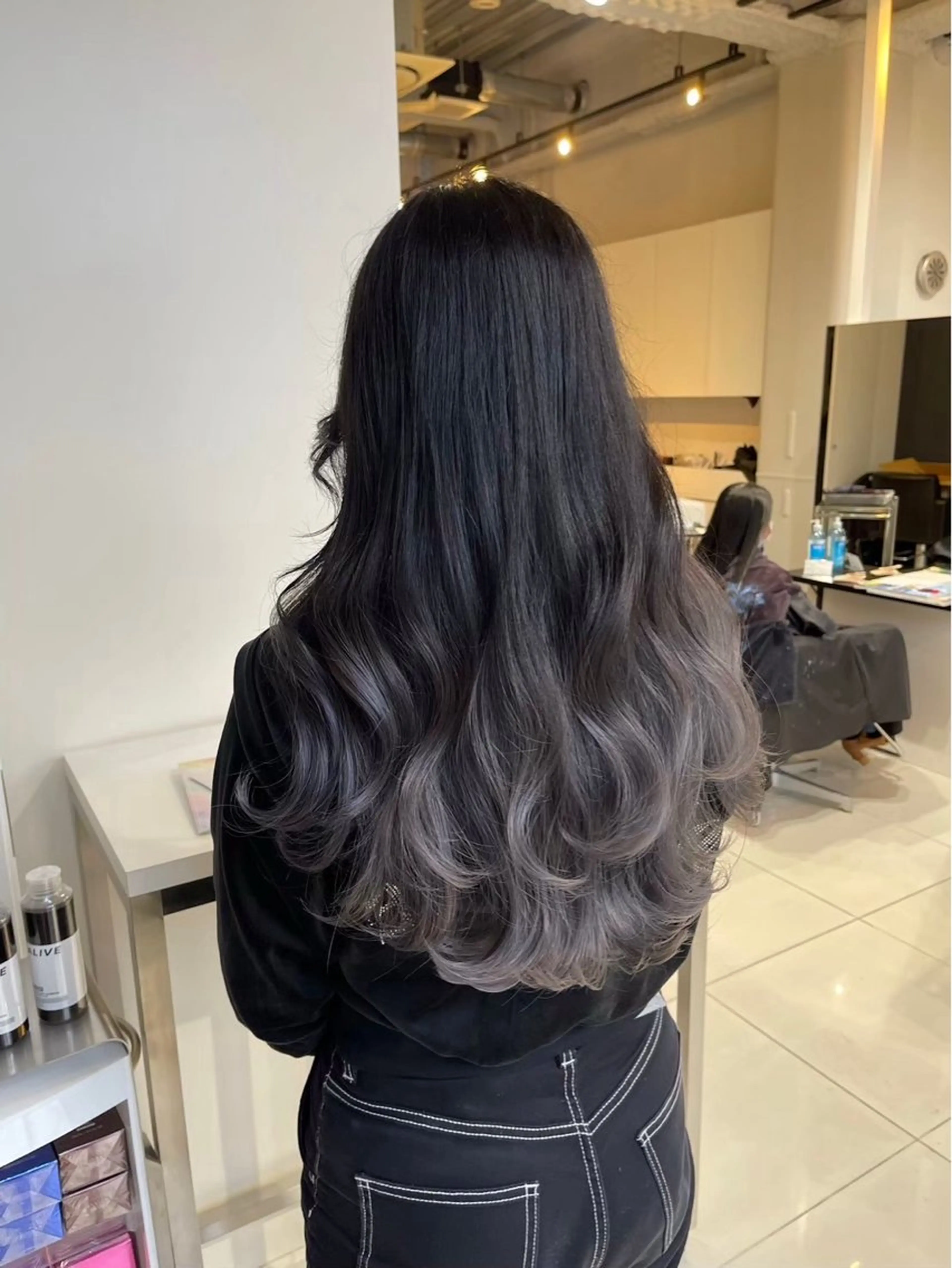 ミディアム カラー ヘアカラー トリートメント ⭐️無料！カット モデル募集⭐️夕貴のヘアスタイル