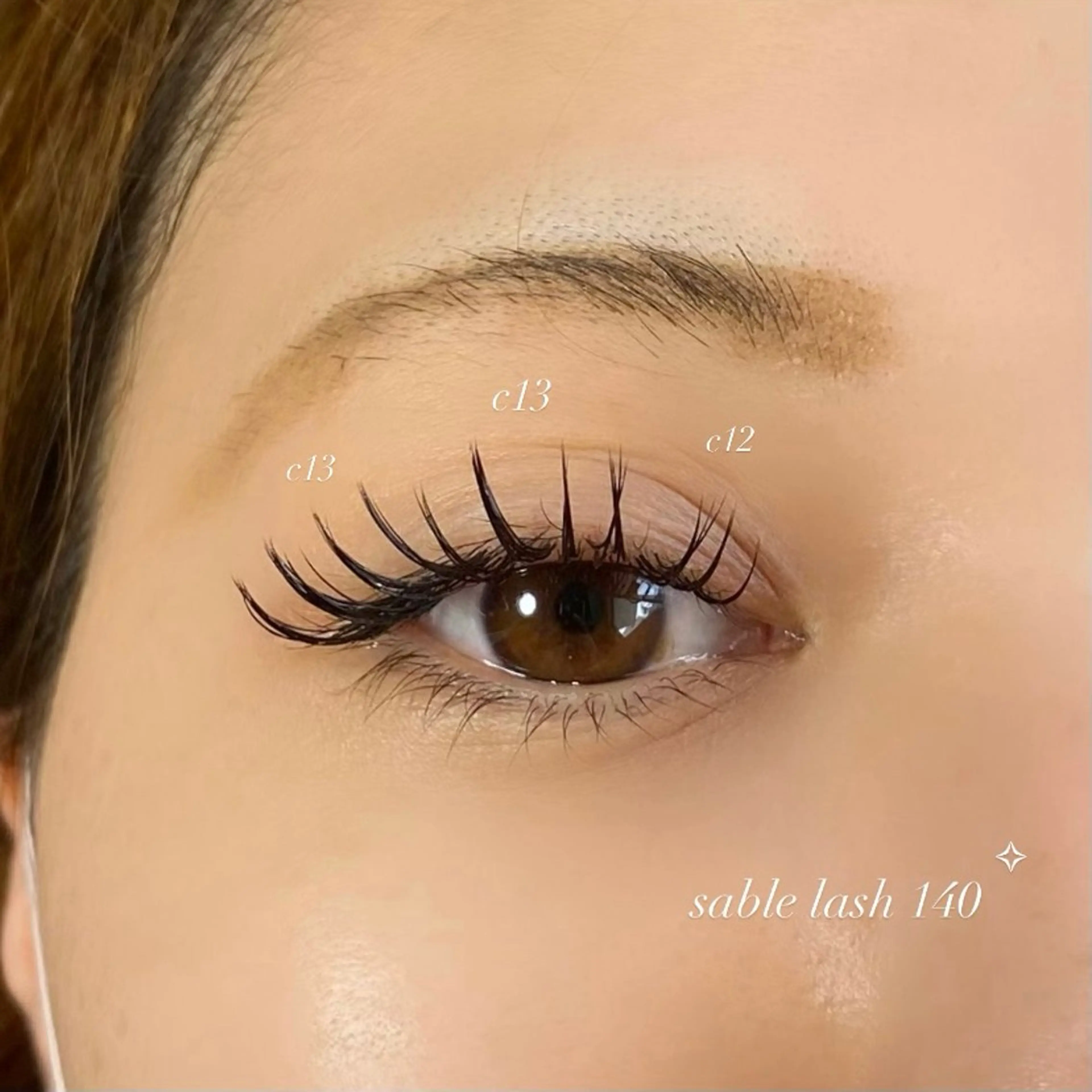 マツエク・マツパ and Laurel hinaのマツエク・マツパデザイン