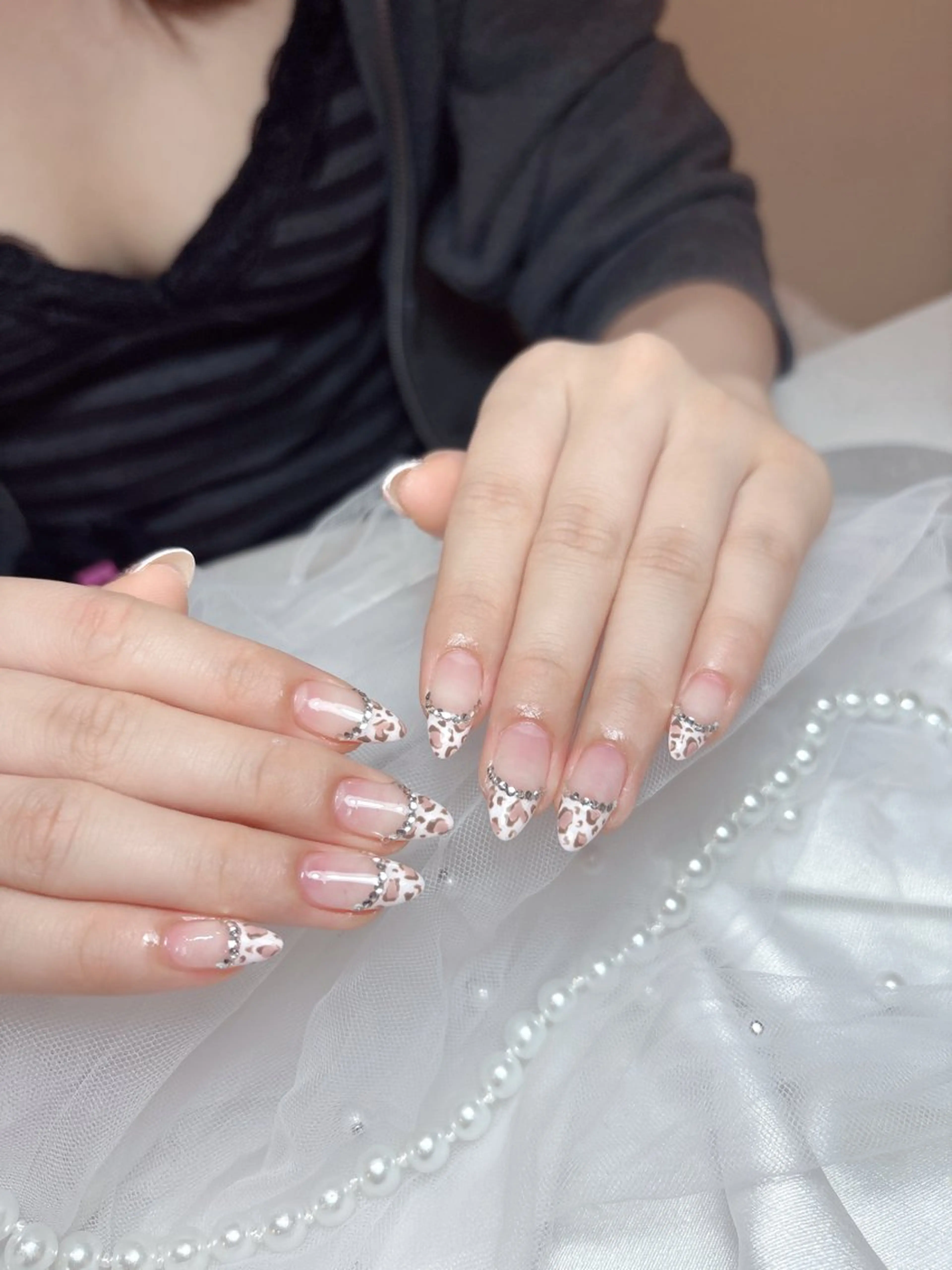 ネイル フットネイル フレンチネイル ジェルネイル ガーリー グラデーション ハンドネイル D.d Nail Moeのネイルデザイン