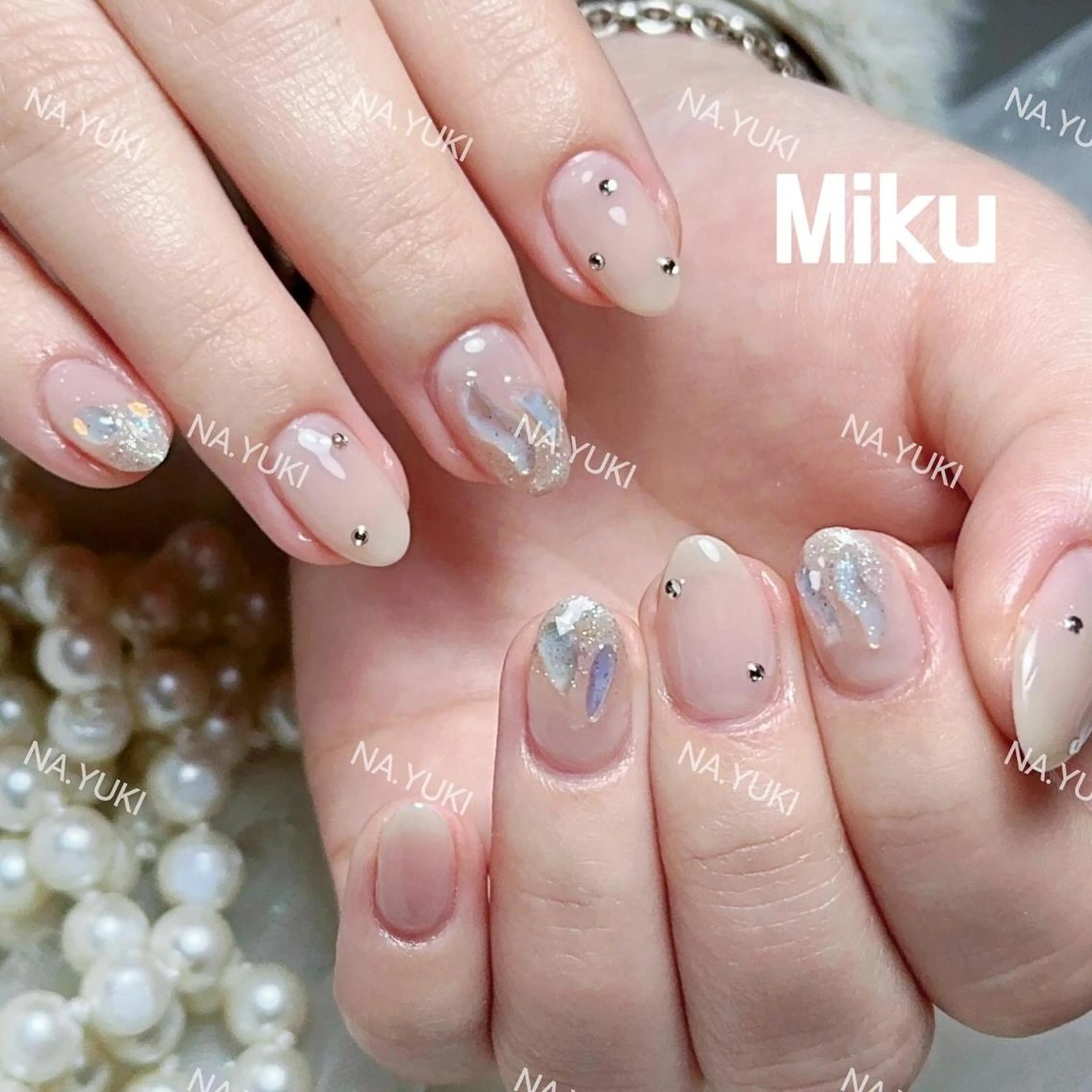 ネイル ハンドネイル ハンドケア YUKI 💗 渋谷店のネイルデザイン