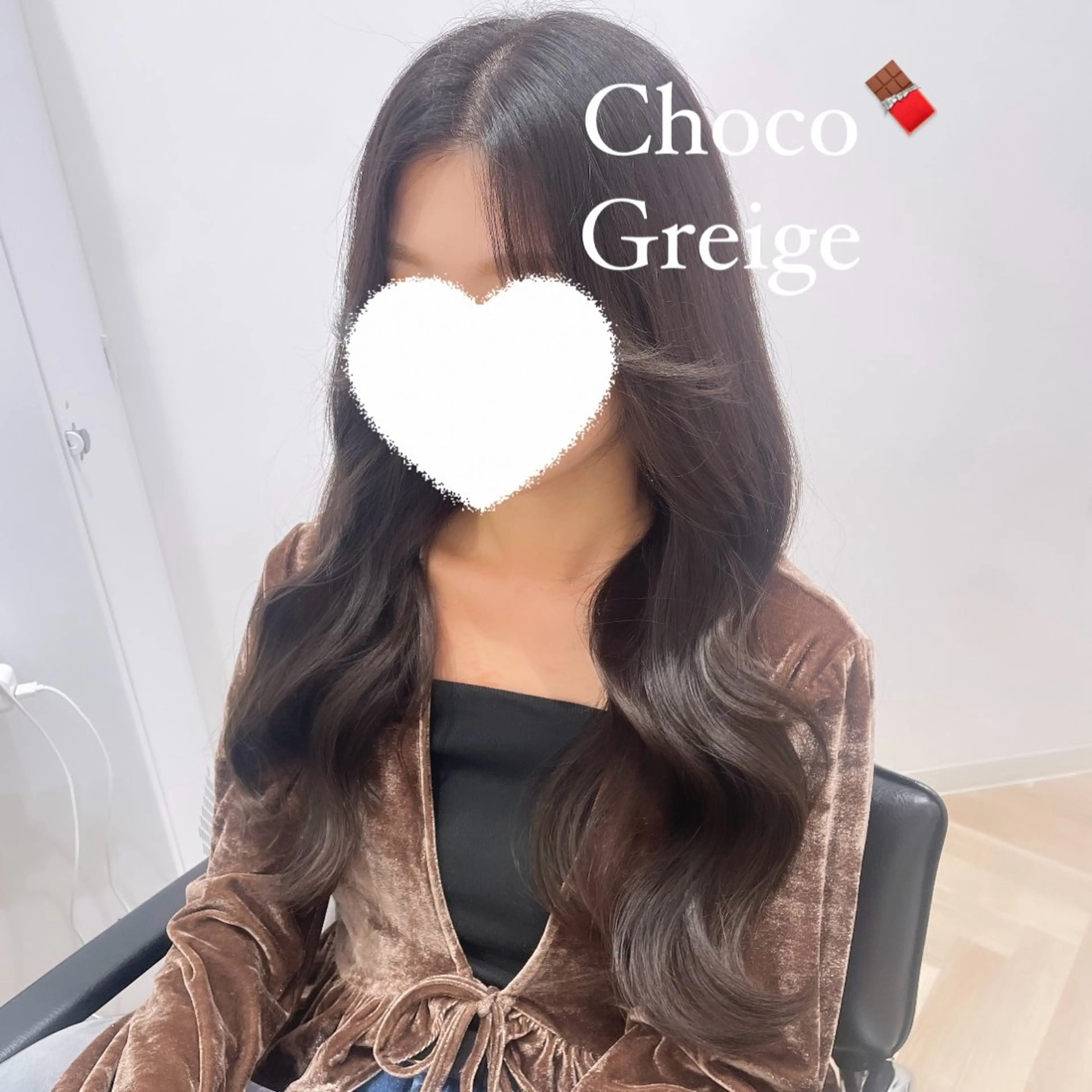 ロング 顔まわり🎀ピンク 💖ゆうなのヘアスタイル