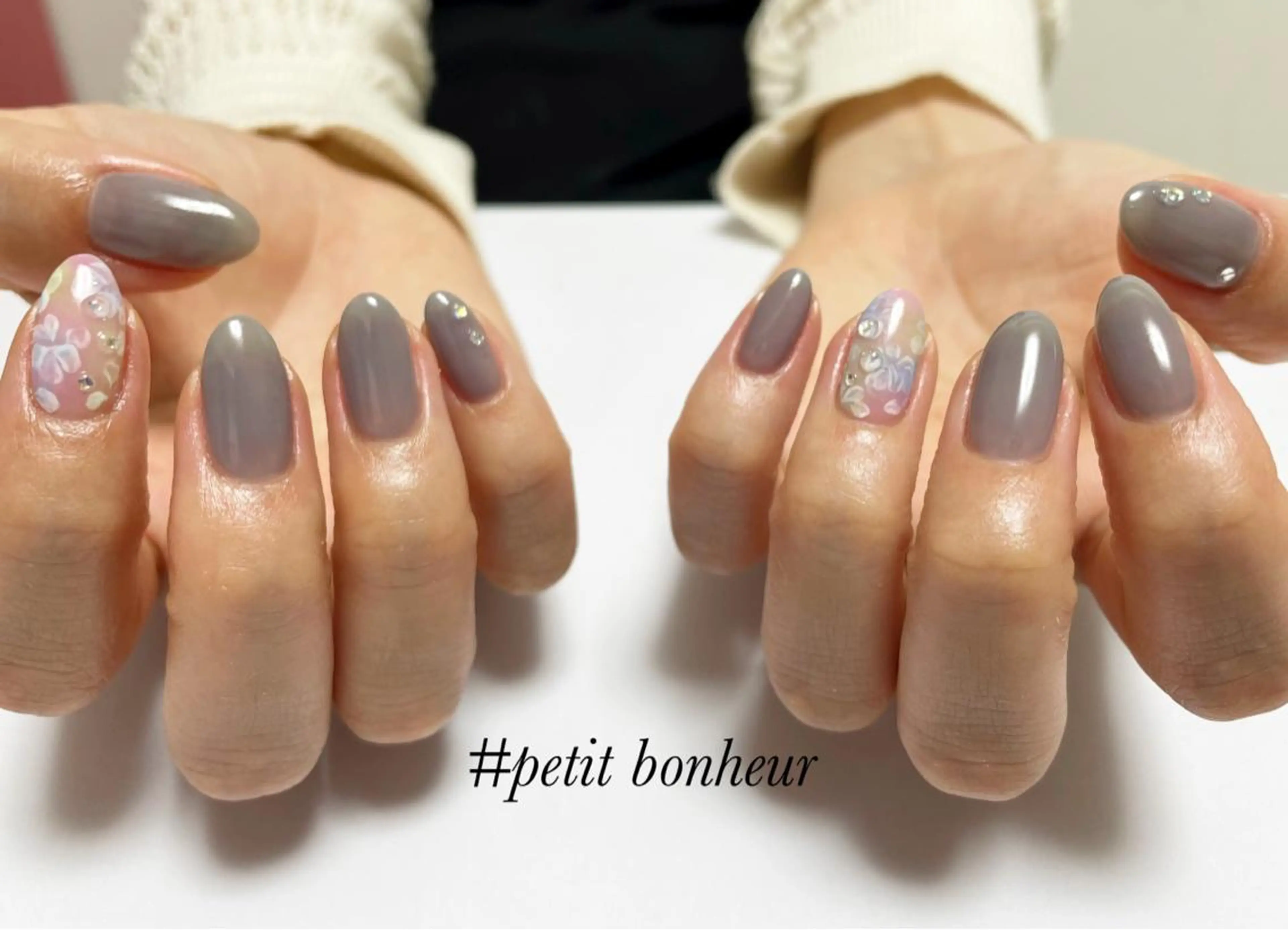 ネイル アートネイル ジェルネイル 持ち込み パラジェル Mas Miのネイルデザイン