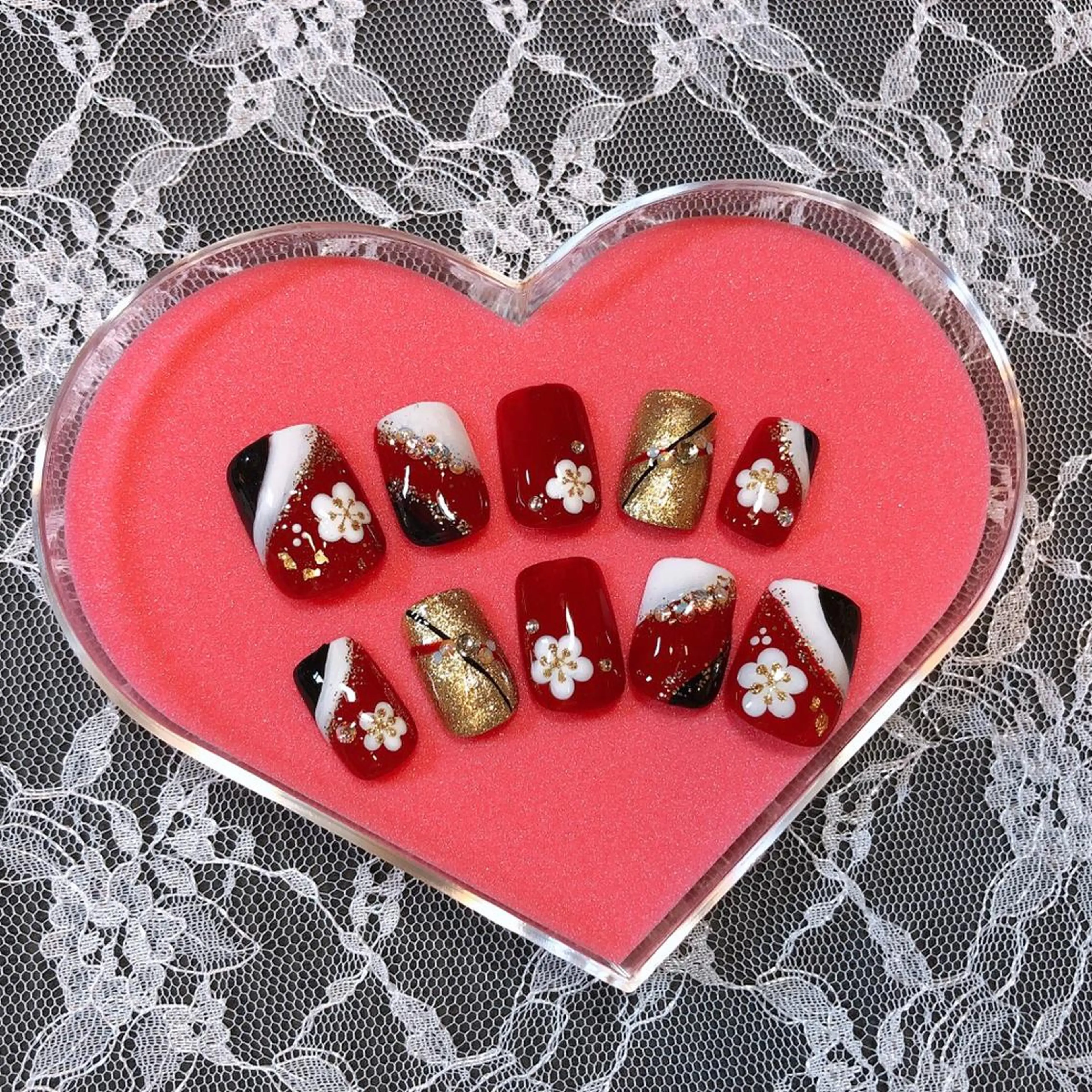 ネイル 成人式 ネイルチップ MISAKO nailのネイルデザイン