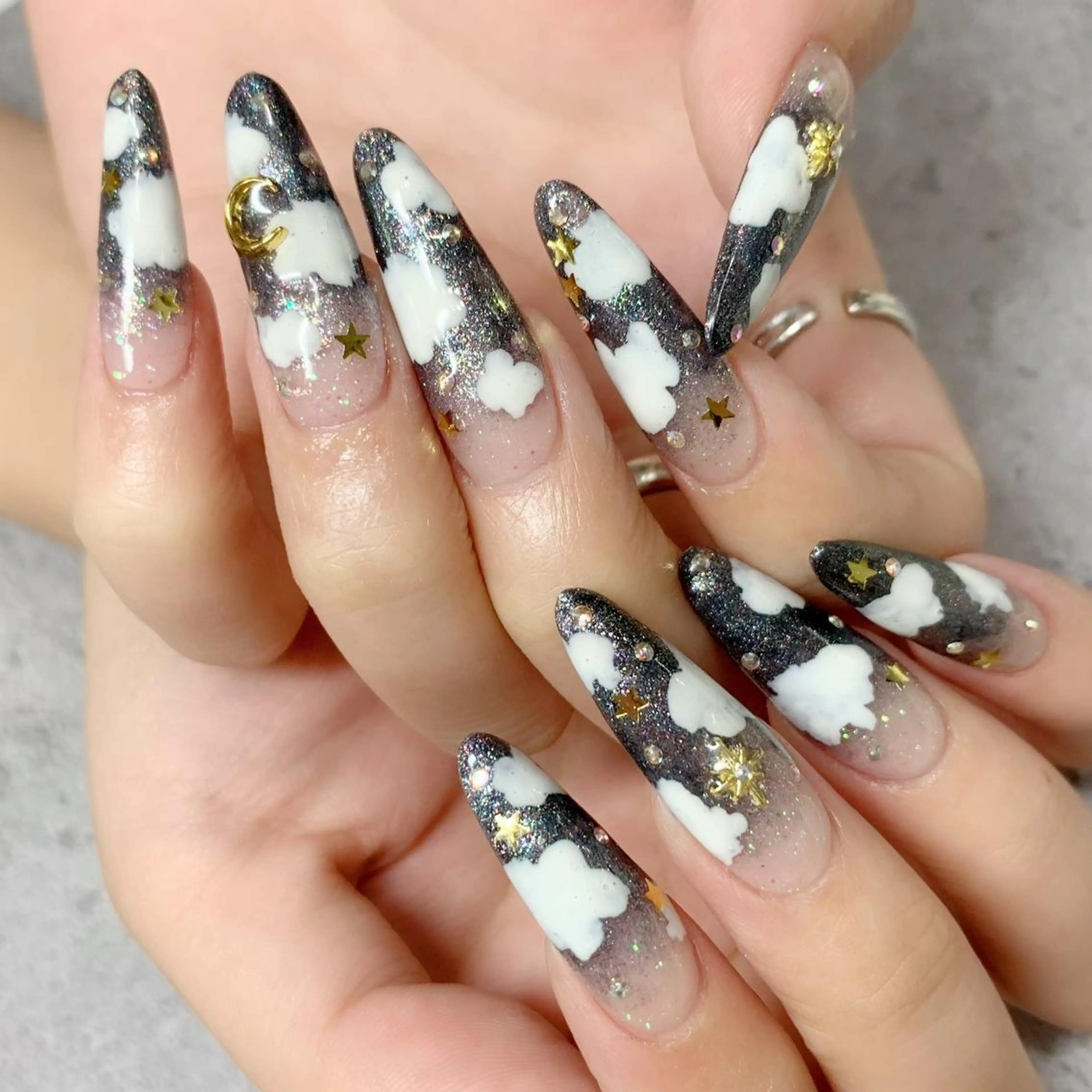 ネイル アートネイル ジェルネイル スカルプネイル 山田 真里のネイルデザイン